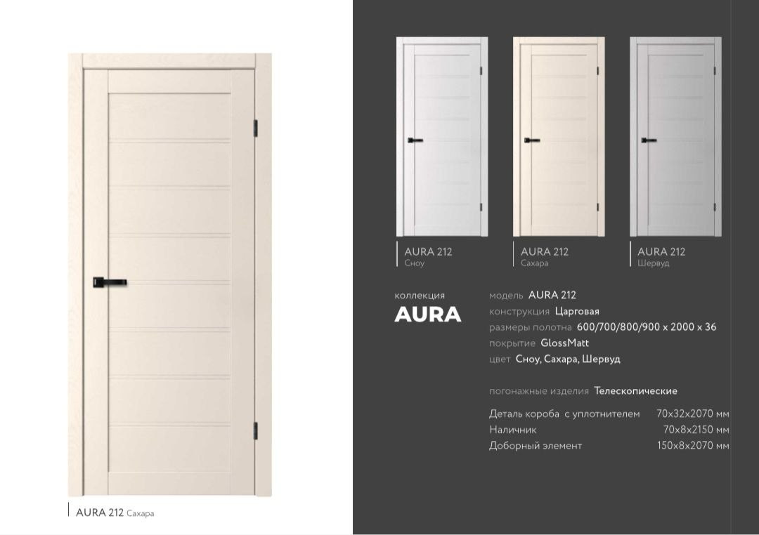 Модель 212 AURA. Портфолио