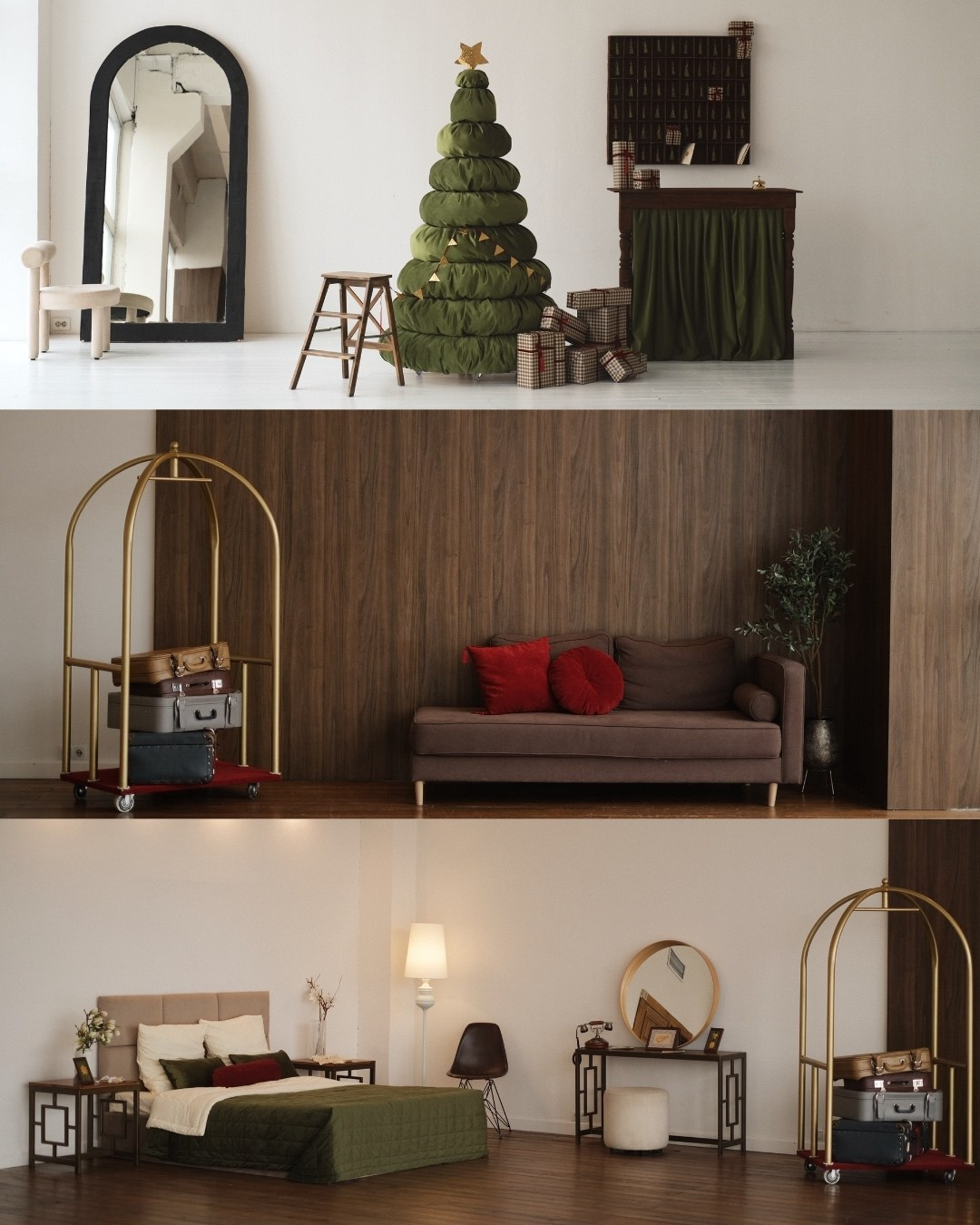 Фотостудия с винтажным интерьером. Фотограф Анастасия Малашенко, Новосибирск