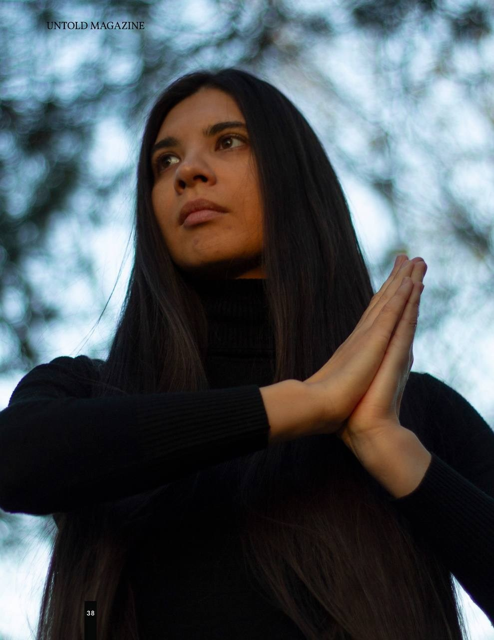 Юля в парке