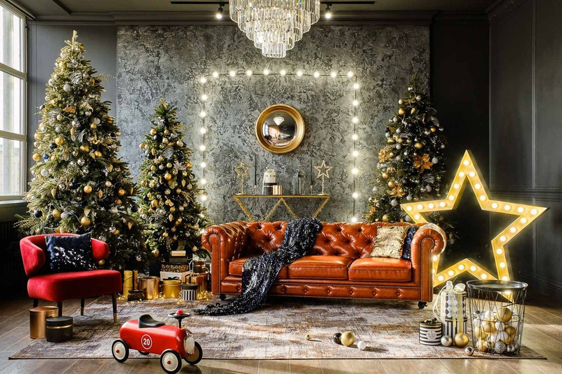 Новогодние фотосессии в студиях Владивостока. Фотограф во Владивостоке