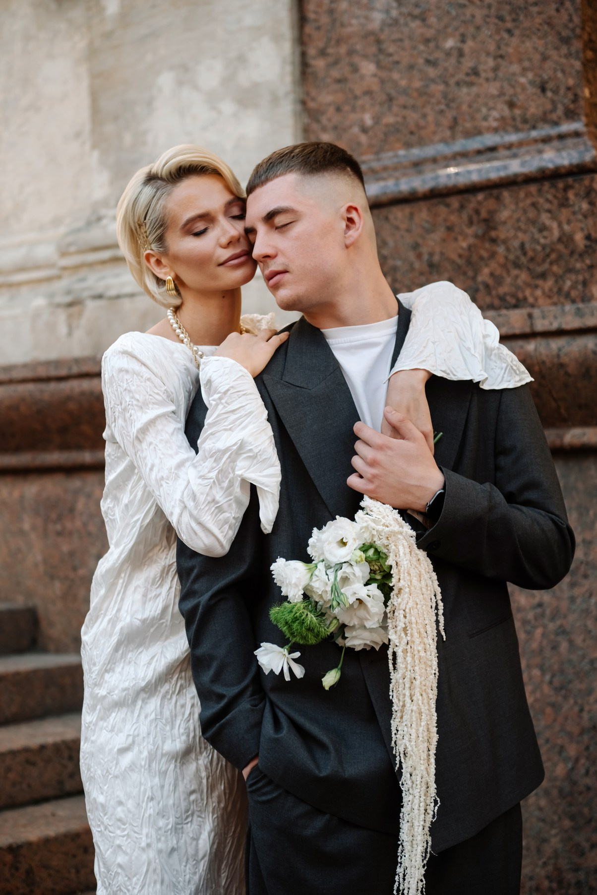 Прогулка у Атланов. Свадебный и сеейный фотограф в Санкт-Петербурге Елена Худякова