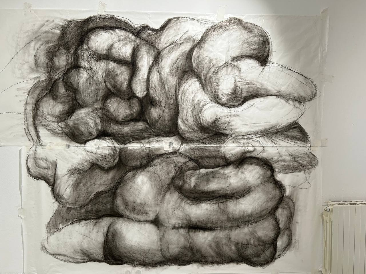 " Графические фрески» 2025. Лилия Ким. Междисциплинарный художник