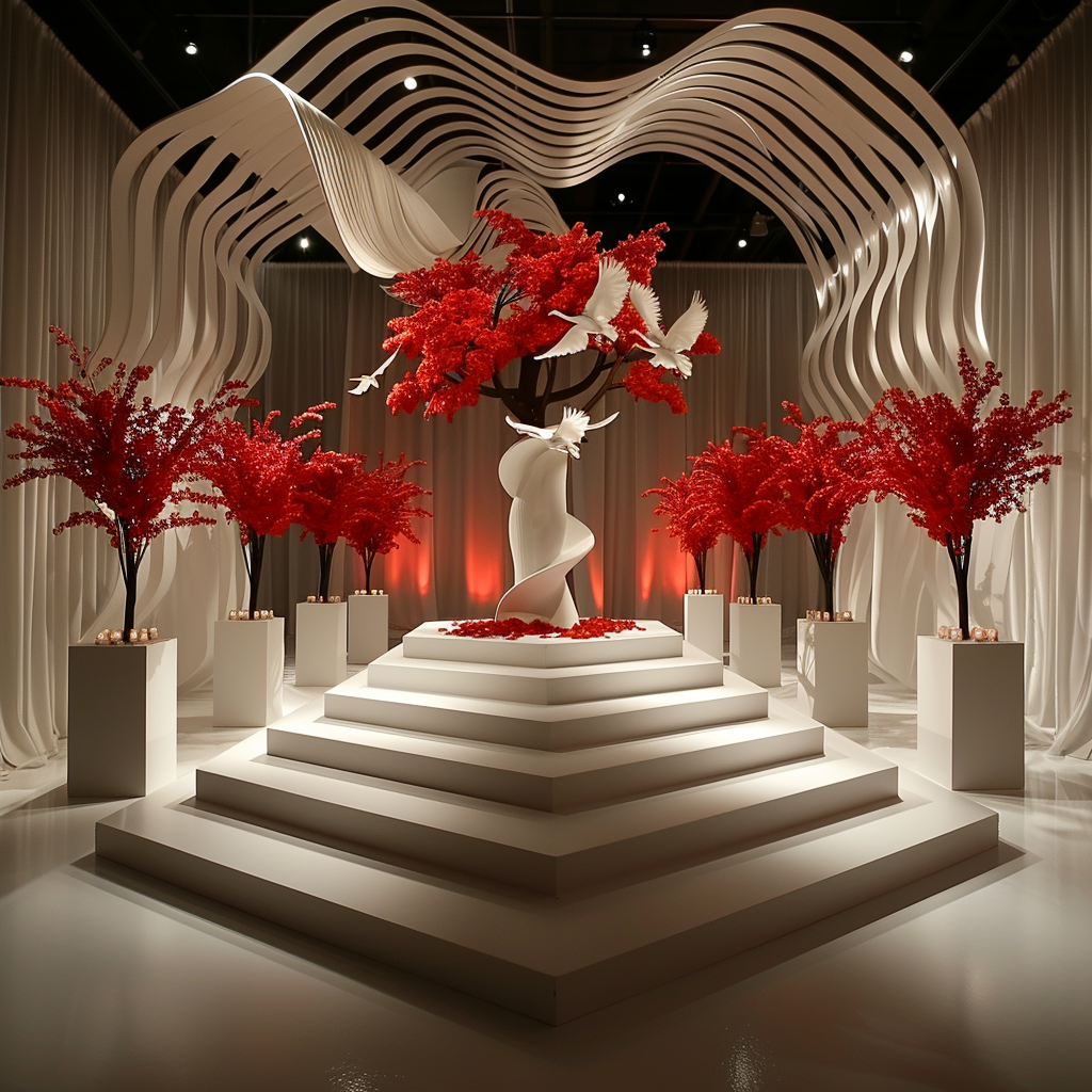 Разработка эскизов декора для тендера для праздника 9 мая. Главная