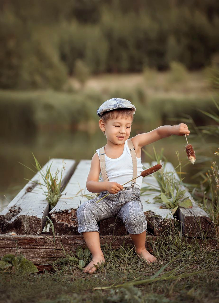 Маленький рыбак. Фотограф в Оренбурге Чопорова Тамара