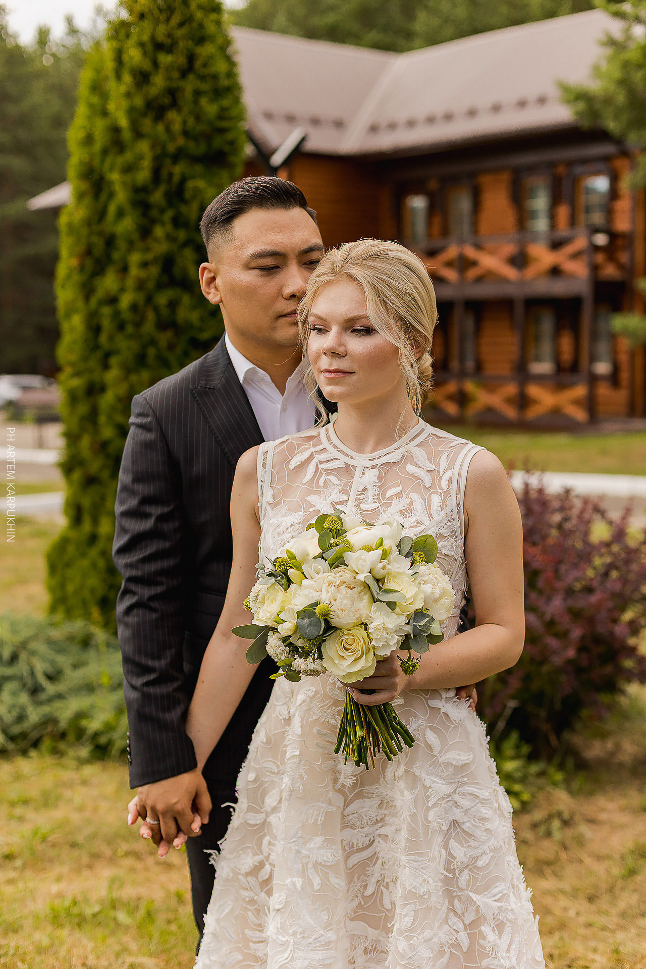Свадебный день, фотограф в Выксе, база отдыха Металлург. Фотограф городских и семейных событий Артем Карпухин