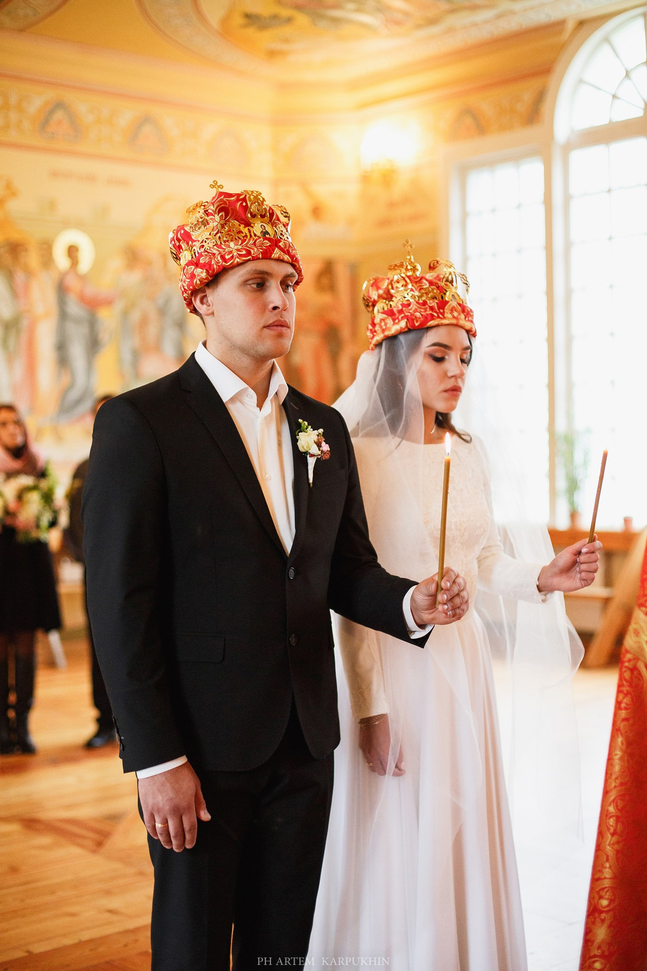 Алексей и Светлана Венчание, сентябрь 2018. Фотограф городских и семейных событий Артем Карпухин