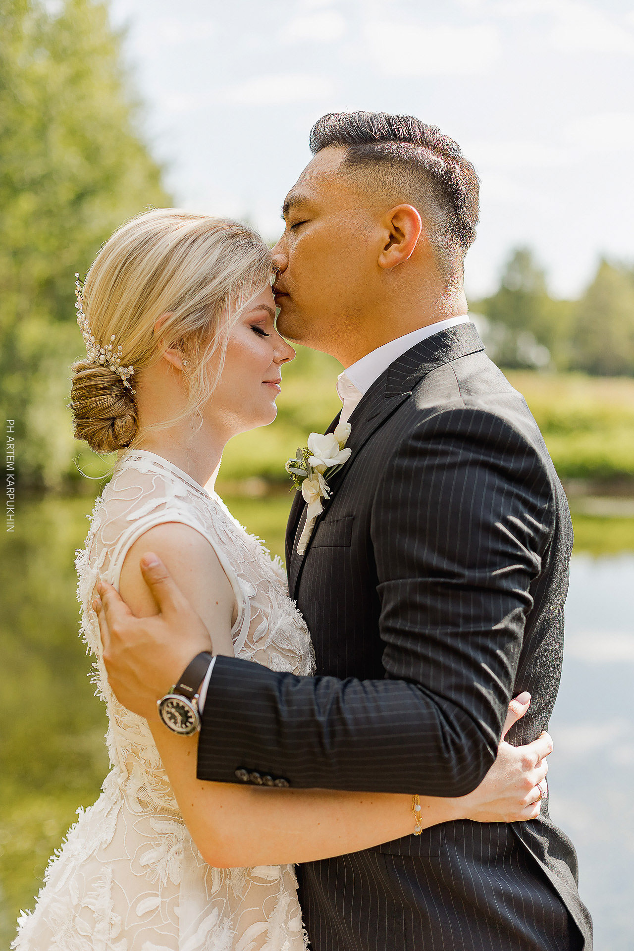 Свадебный день, фотограф в Выксе, база отдыха Металлург. Фотограф городских и семейных событий Артем Карпухин