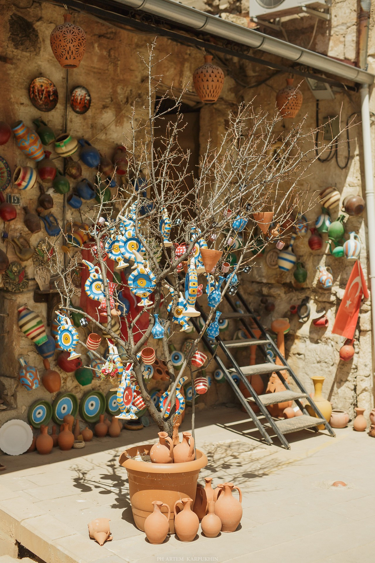 Каппадокия Турция. Саша и Катя прогулка по городу. Фотограф городских и семейных событий Артем Карпухин