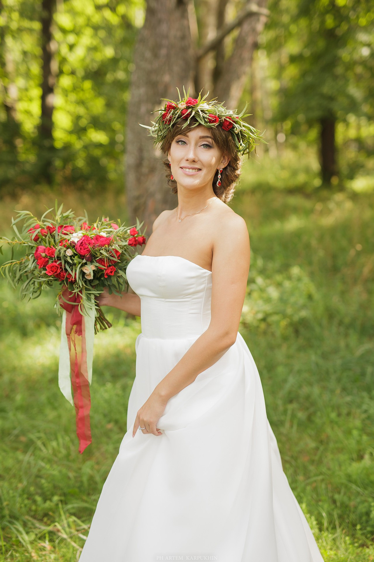 Антон и Светлана. Свадебный день за городом. Август 2017. Фотограф городских и семейных событий Артем Карпухин