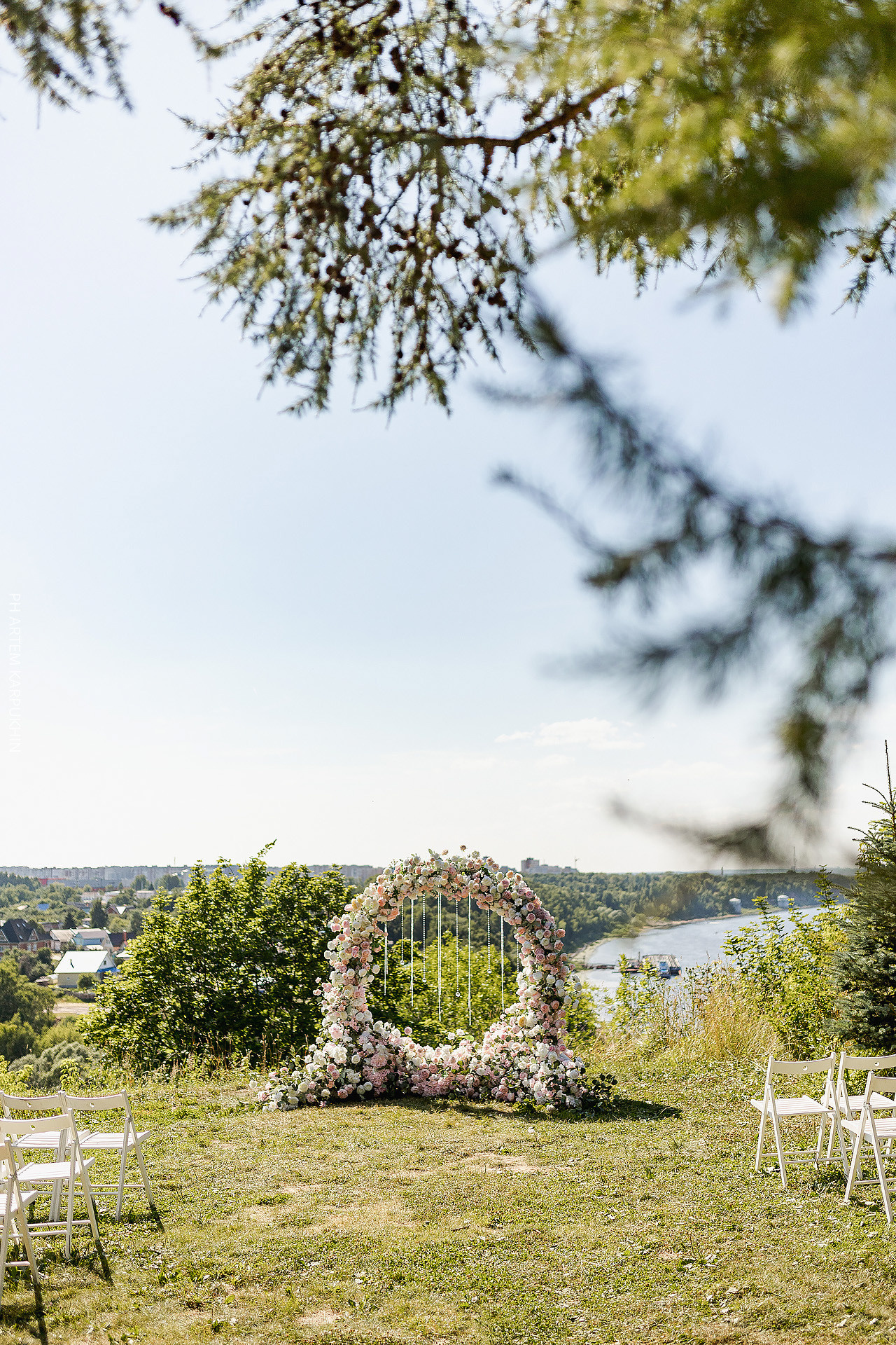 Свадебный день, фотограф в Арзамасе, Зименки парк. Фотограф городских и семейных событий Артем Карпухин