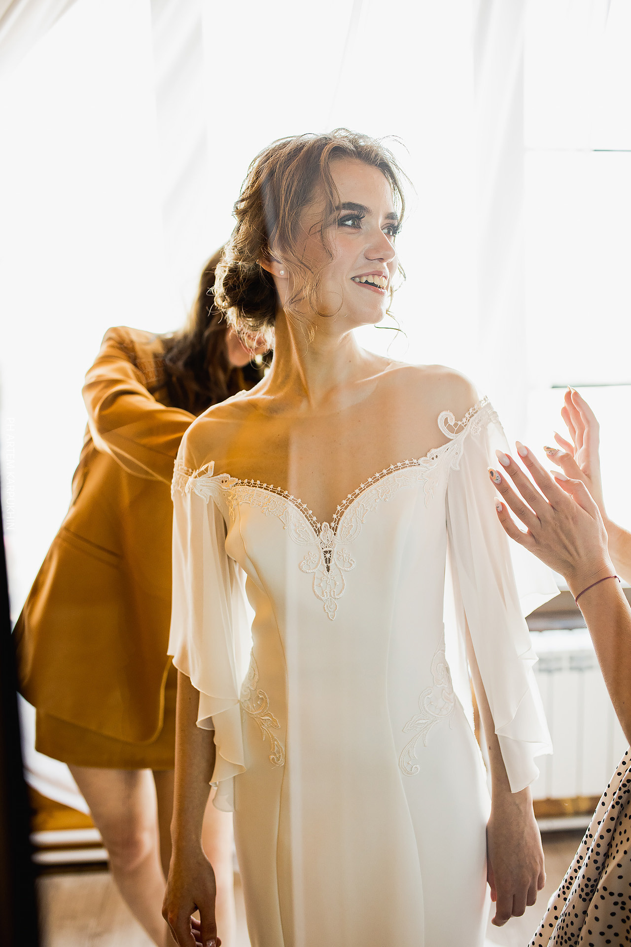 Свадебный день, фотограф в Муроме, Муромская слобода, Монти шатер. Фотограф городских и семейных событий Артем Карпухин