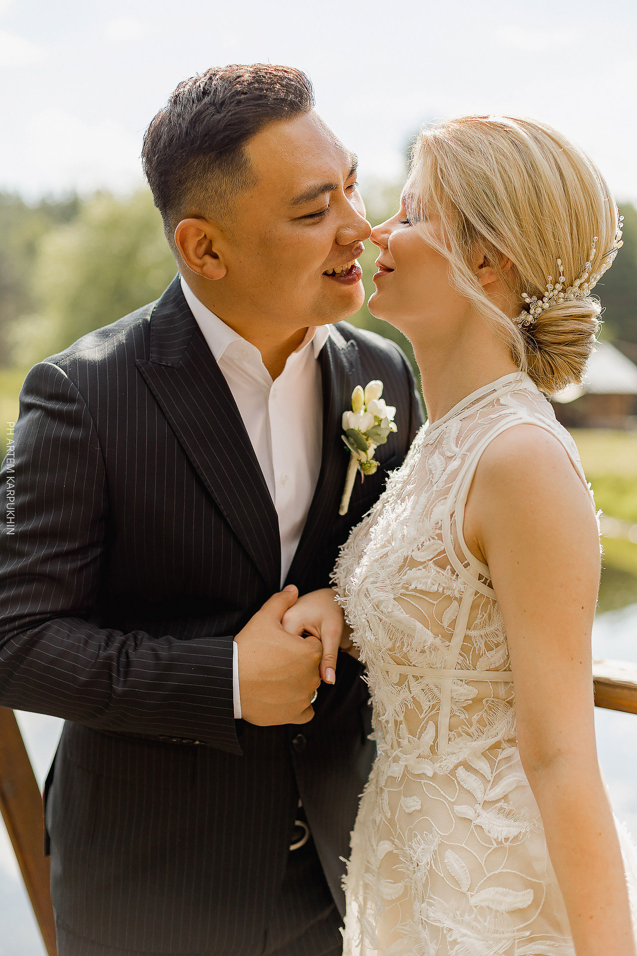 Свадебный день, фотограф в Выксе, база отдыха Металлург. Фотограф городских и семейных событий Артем Карпухин