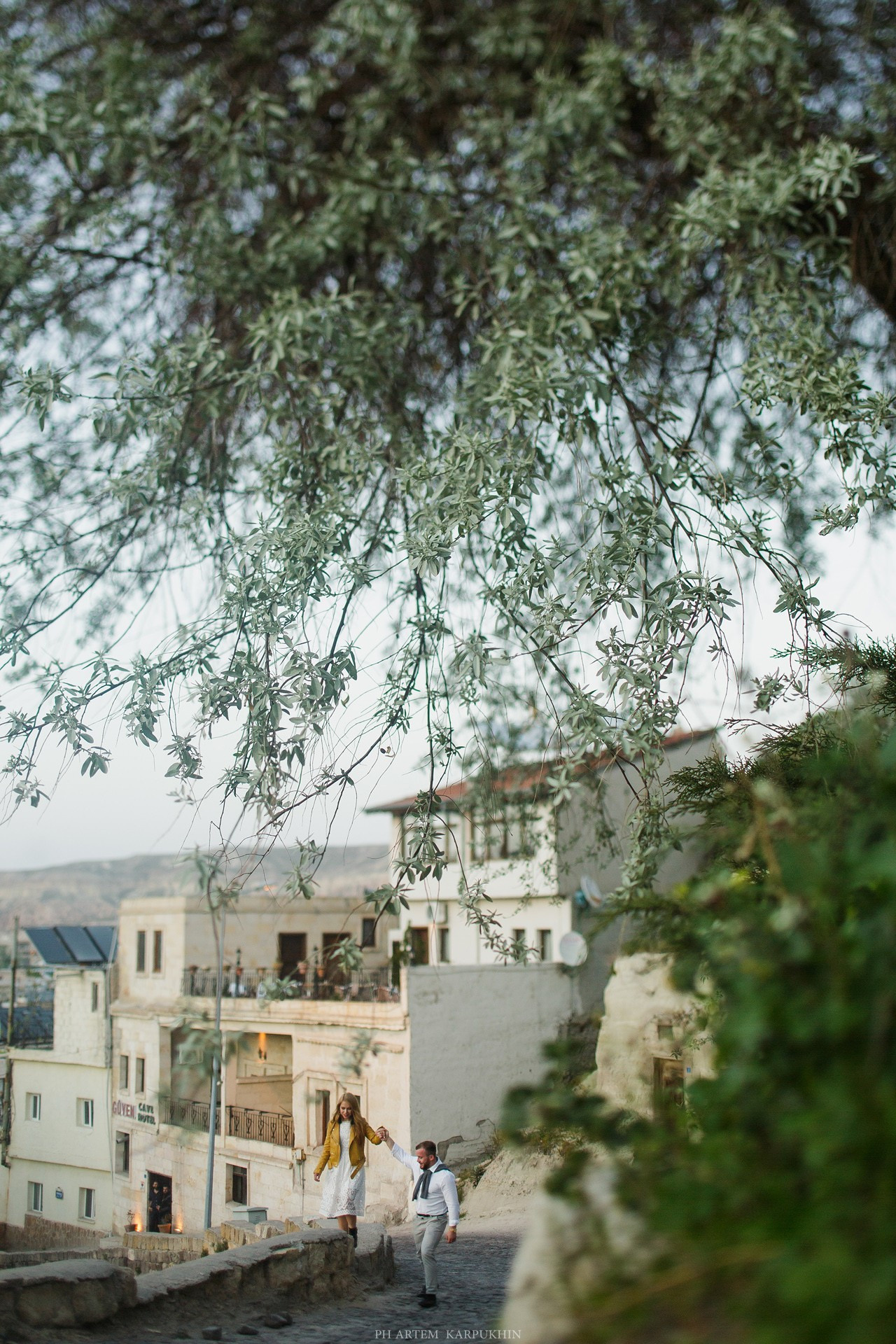 Каппадокия Турция. Саша и Катя прогулка по городу. Фотограф городских и семейных событий Артем Карпухин