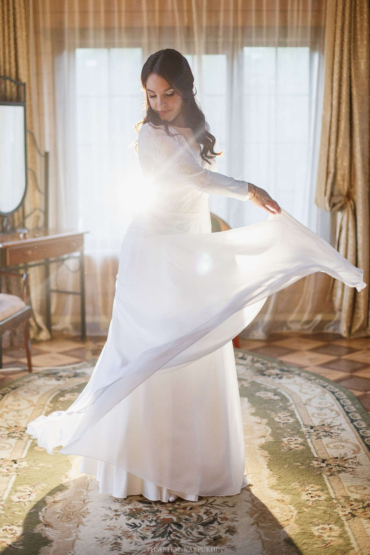 Алексей и Светлана Венчание, сентябрь 2018. Фотограф городских и семейных событий Артем Карпухин