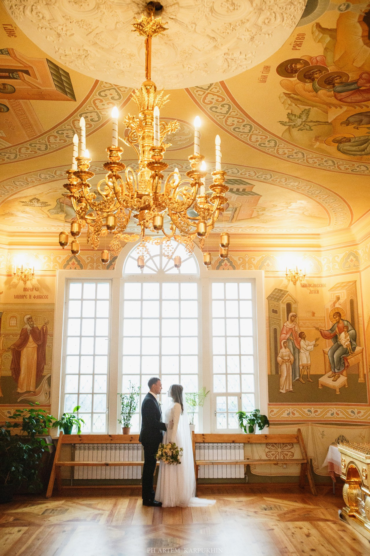 Алексей и Светлана Венчание, сентябрь 2018. Фотограф городских и семейных событий Артем Карпухин