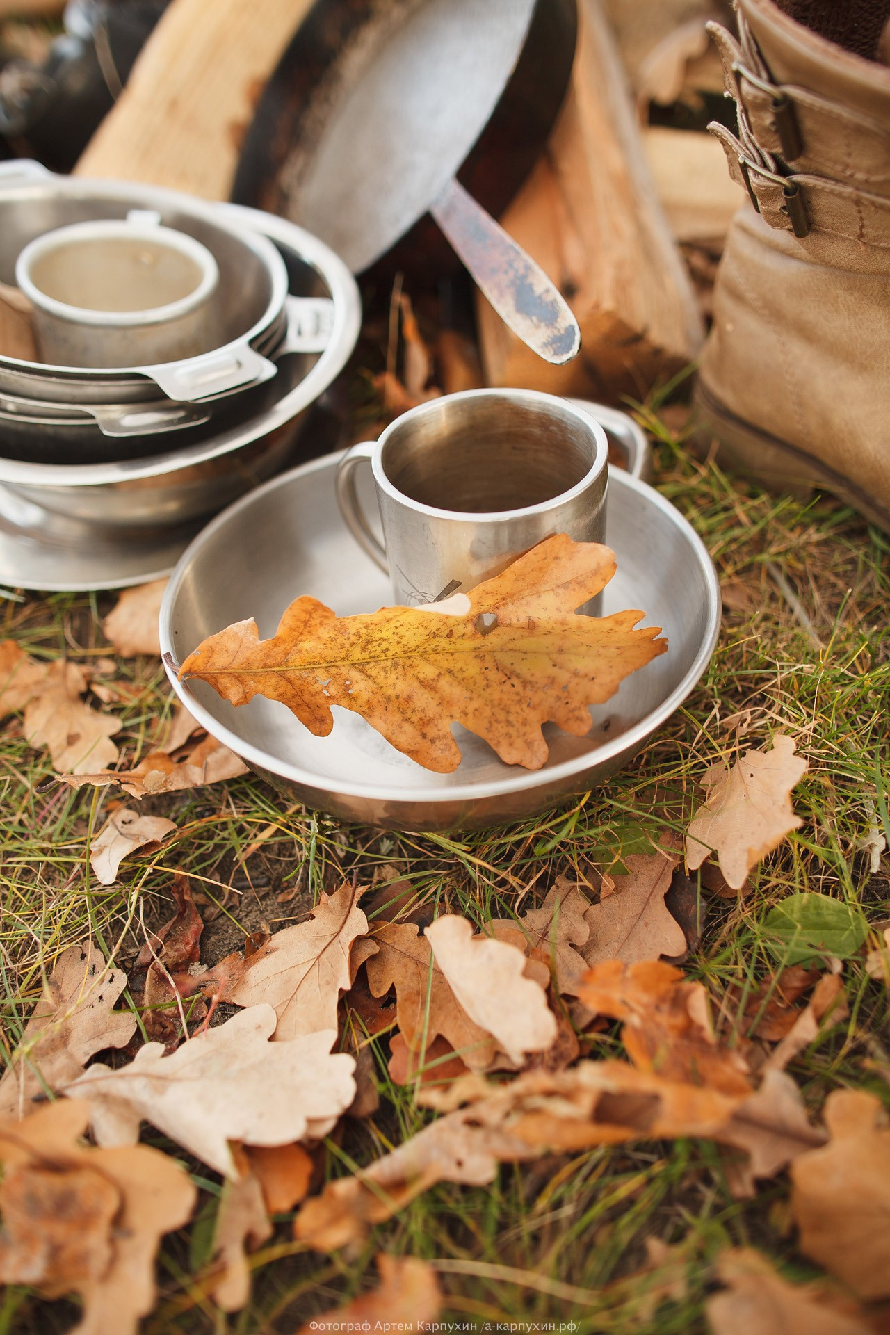 Пикник на краю осени. Коля и Женя. Октябрь 2016. Фотограф городских и семейных событий Артем Карпухин