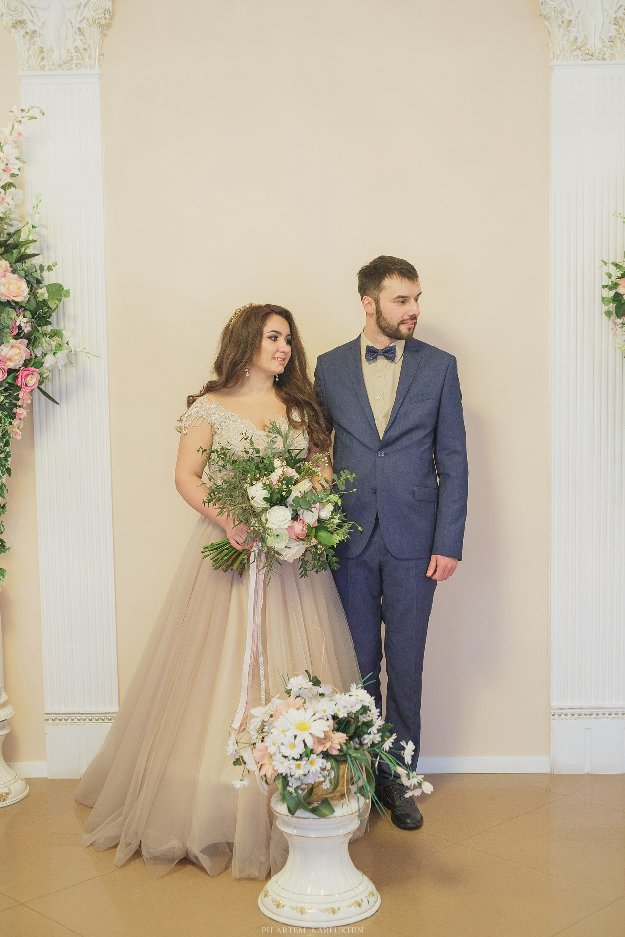 Артем и Алина. Свадебный день в Муроме зима 2018. Фотограф городских и семейных событий Артем Карпухин