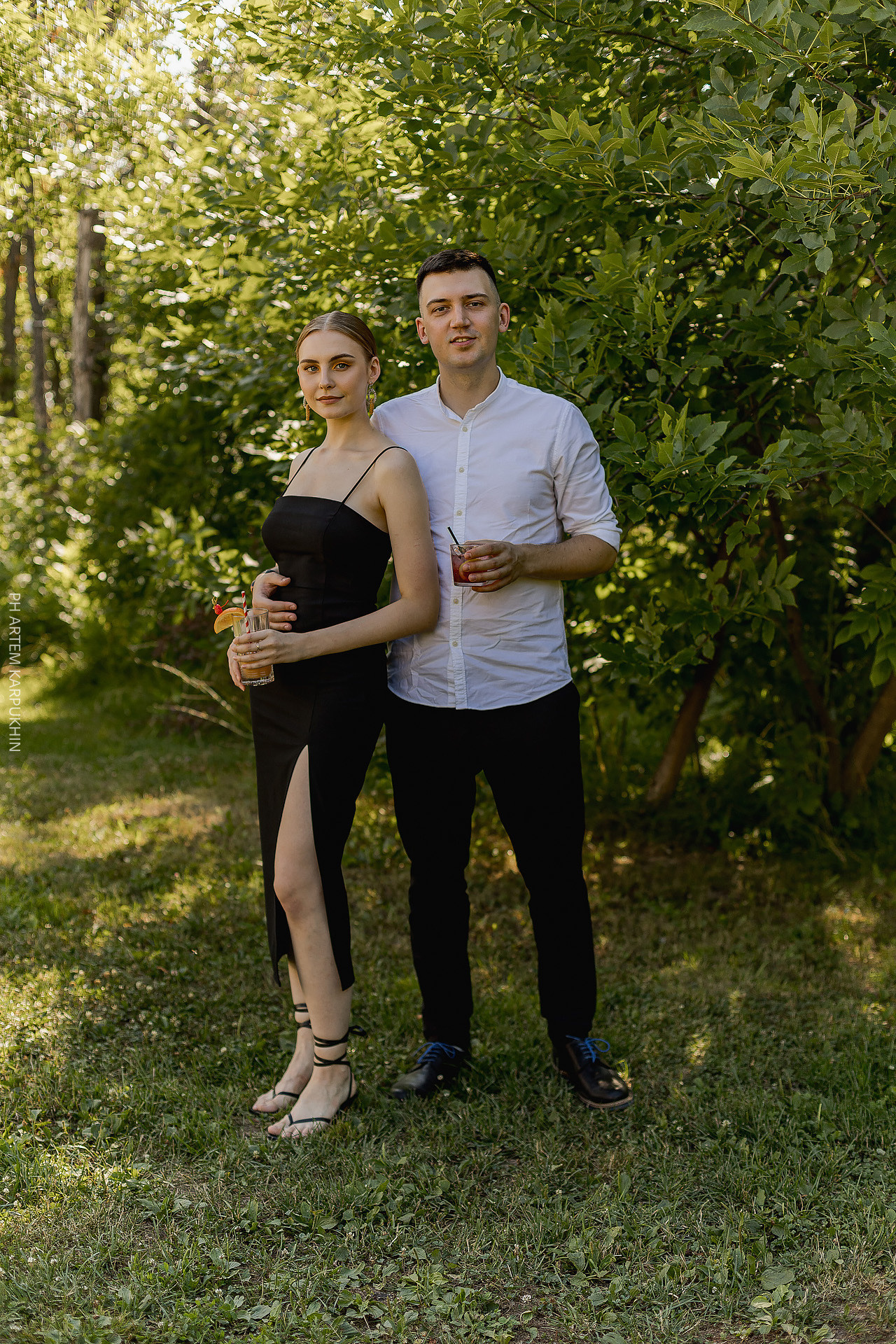 Свадебный день, фотограф в Арзамасе, Зименки парк. Фотограф городских и семейных событий Артем Карпухин