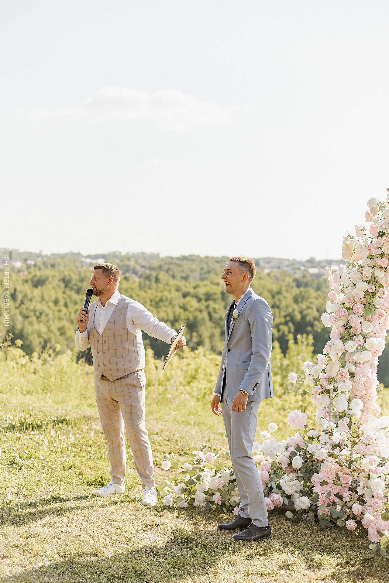 Свадебный день, фотограф в Арзамасе, Зименки парк. Фотограф городских и семейных событий Артем Карпухин