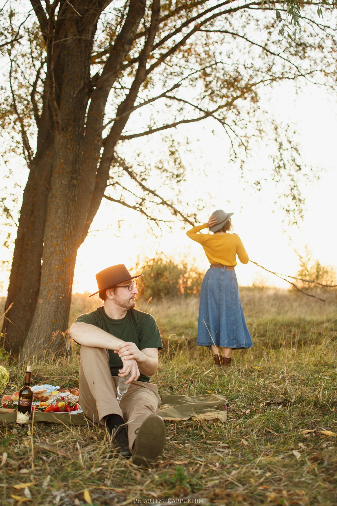 Сергей и Елена. Осенний пикник 2018. Фотограф городских и семейных событий Артем Карпухин