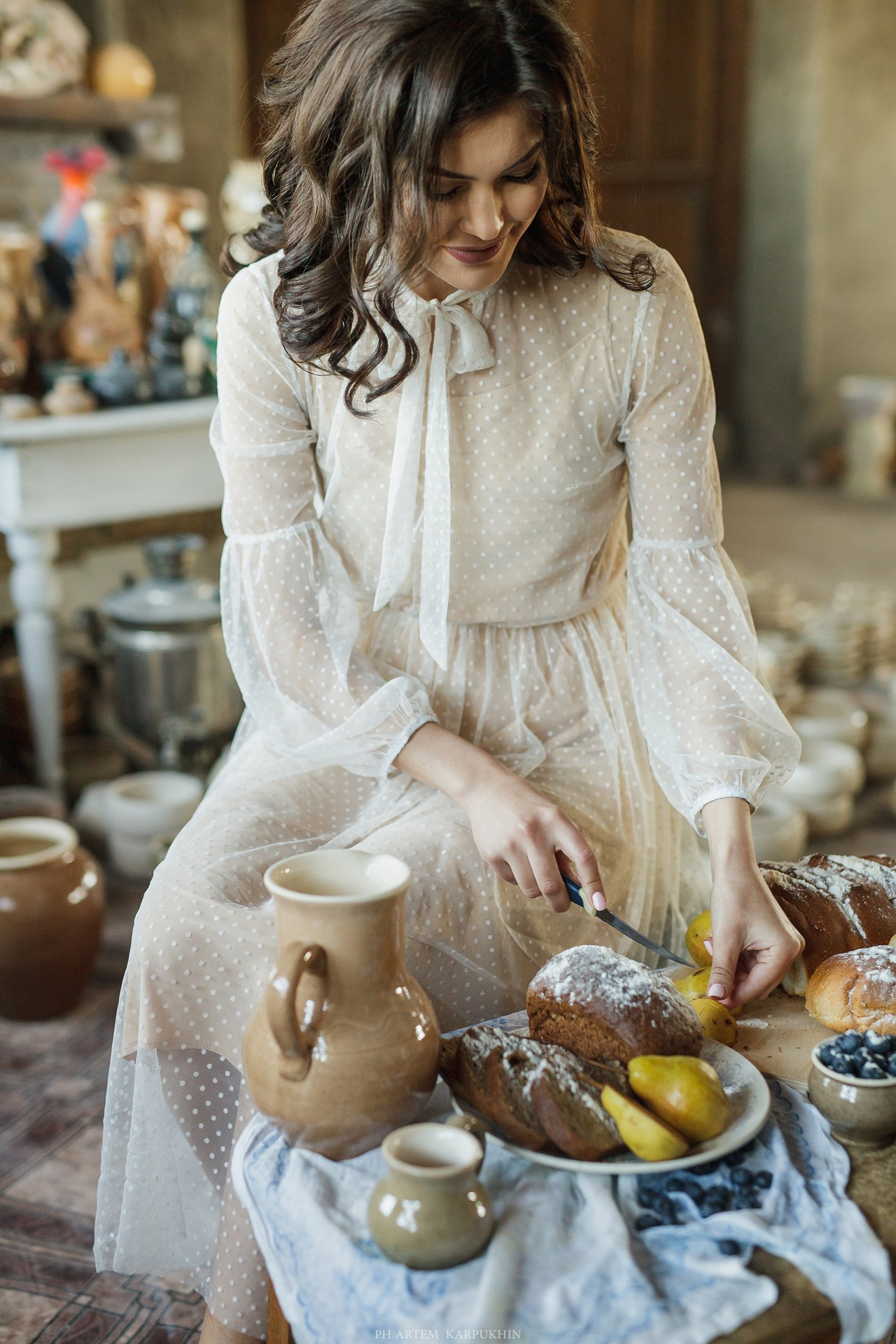 Творческий проект "Утро невесты в гончарной" март 2018. Фотограф городских и семейных событий Артем Карпухин