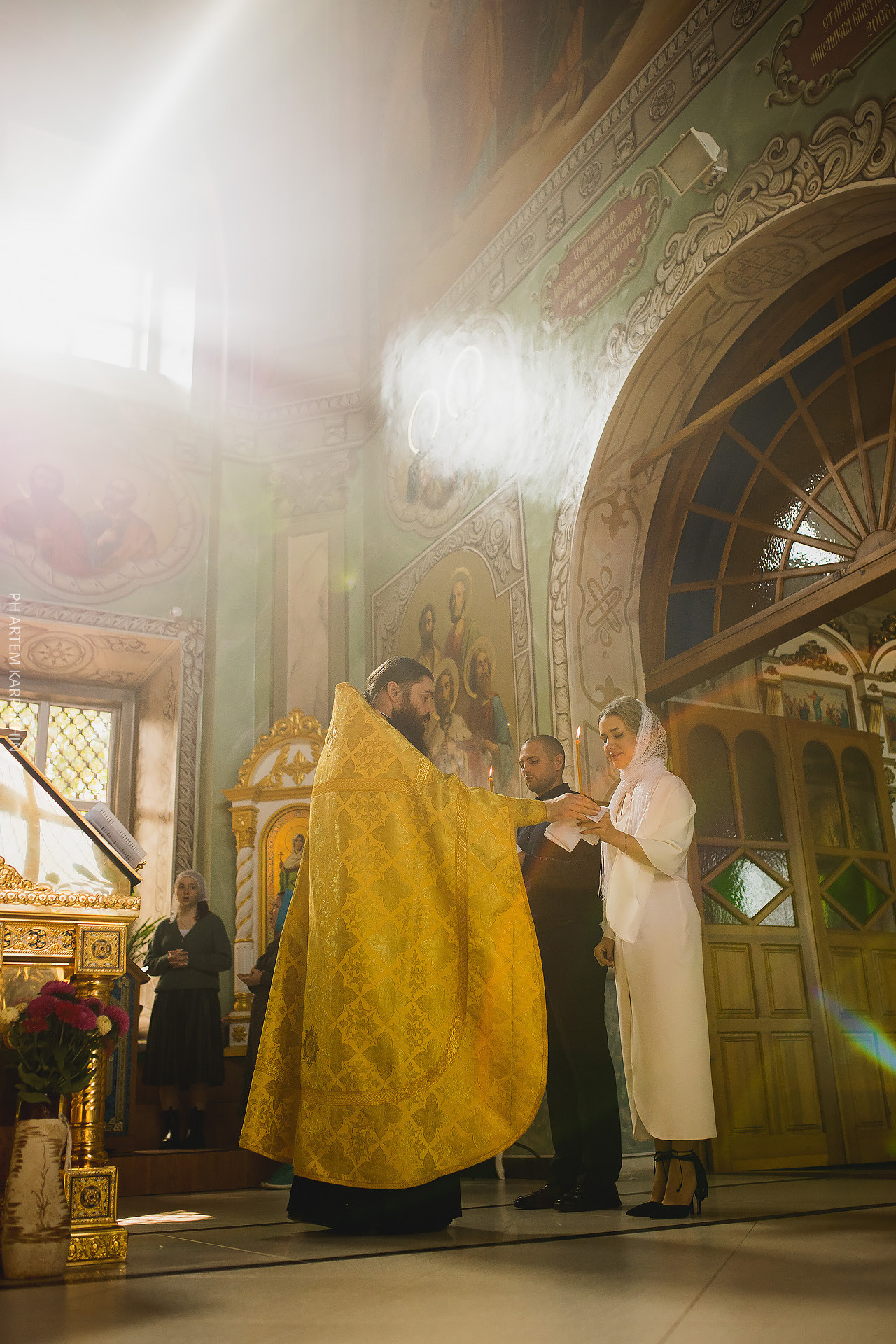 Венчание. Дмитрий и Екатерина. Фотограф городских и семейных событий Артем Карпухин