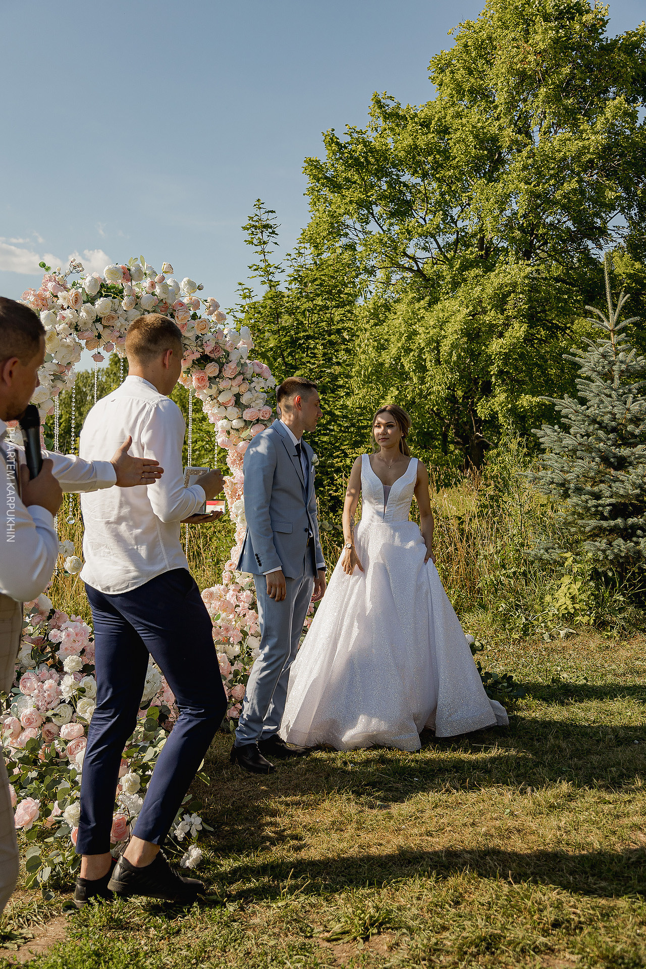 Свадебный день, фотограф в Арзамасе, Зименки парк. Фотограф городских и семейных событий Артем Карпухин