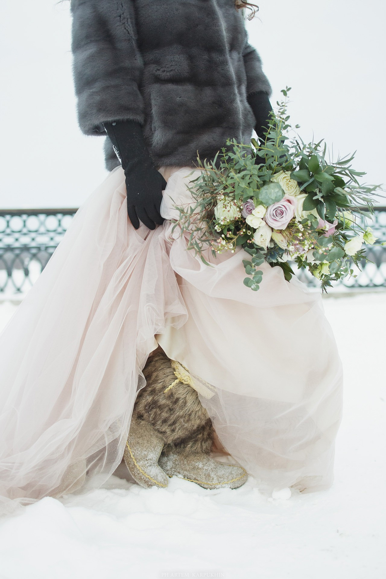 Артем и Алина. Свадебный день в Муроме зима 2018. Фотограф городских и семейных событий Артем Карпухин