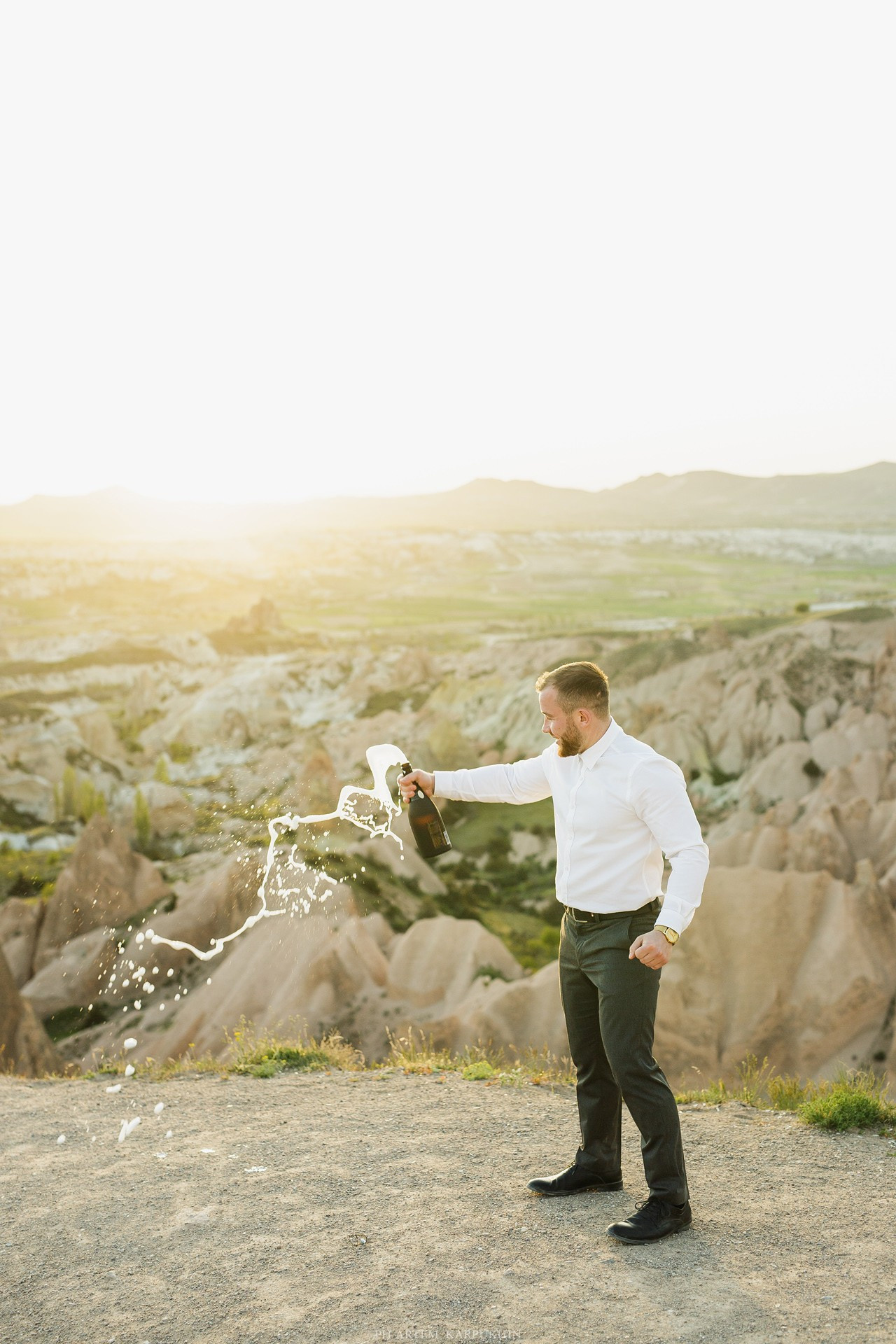 Каппадокия Турция. Свадебная фотосессия Саши и Кати. Фотограф городских и семейных событий Артем Карпухин