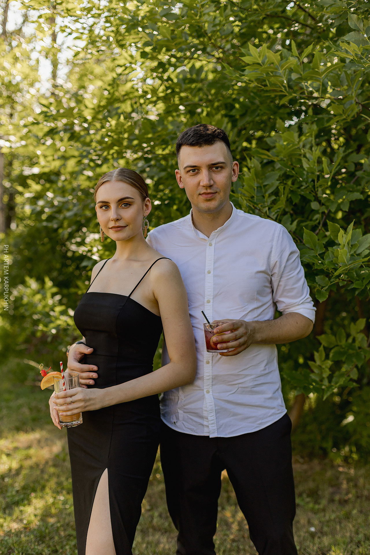 Свадебный день, фотограф в Арзамасе, Зименки парк. Фотограф городских и семейных событий Артем Карпухин