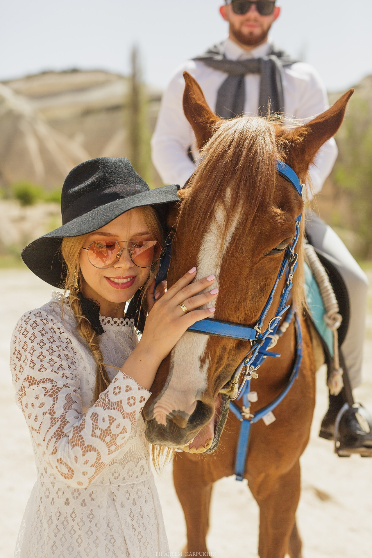 Каппадокия Турция. Саша и Катя прогулка по городу. Фотограф городских и семейных событий Артем Карпухин