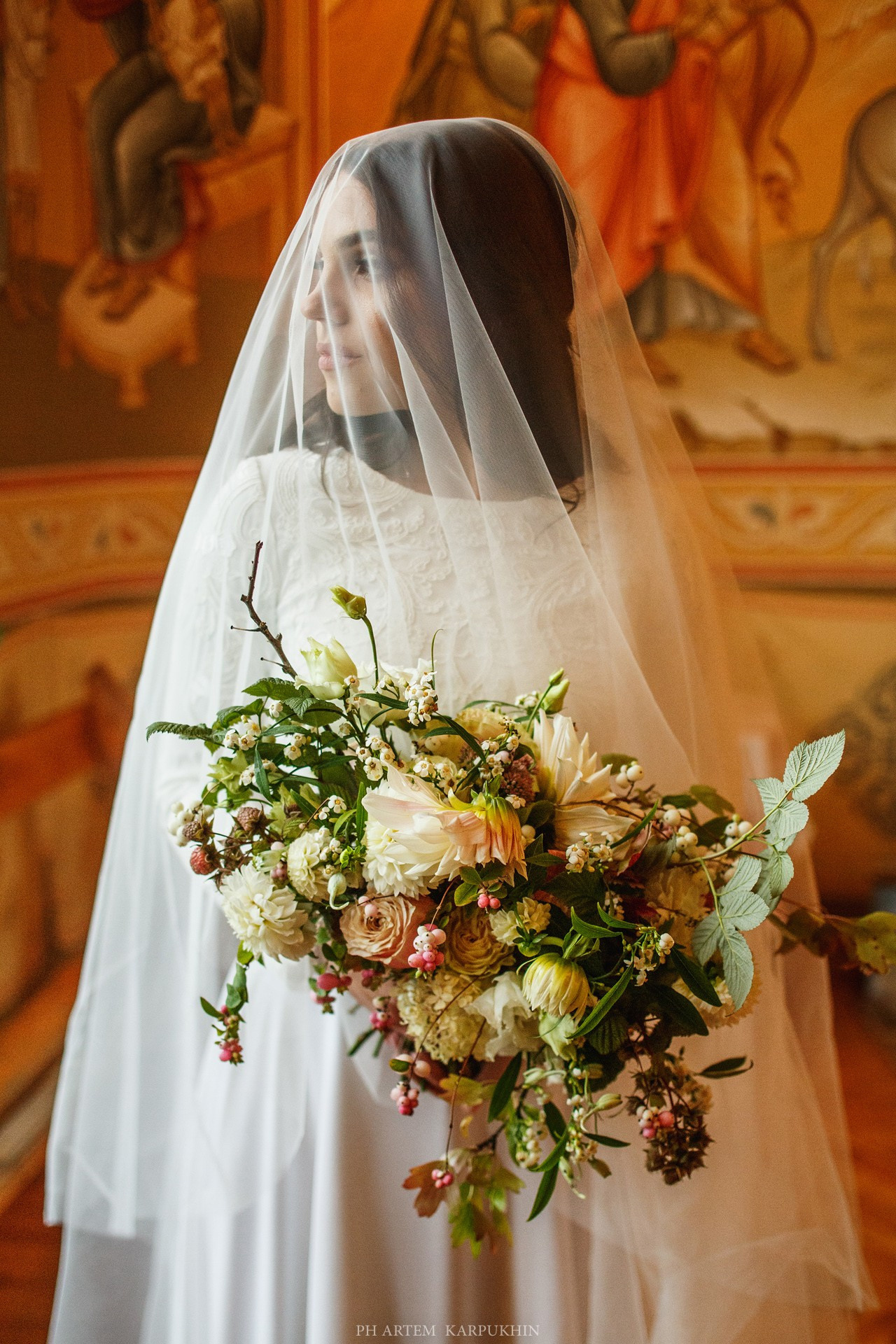 Алексей и Светлана Венчание, сентябрь 2018. Фотограф городских и семейных событий Артем Карпухин