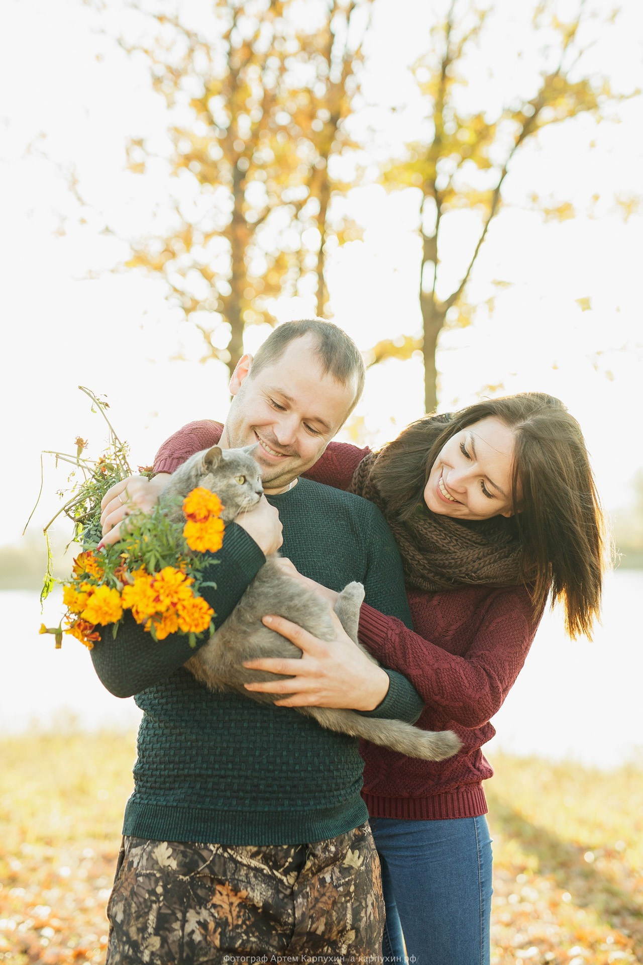 Пикник на краю осени. Коля и Женя. Октябрь 2016. Фотограф городских и семейных событий Артем Карпухин