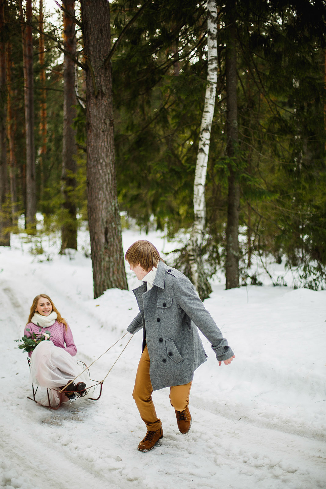 Иван и Женя зима 2016. Фотограф городских и семейных событий Артем Карпухин