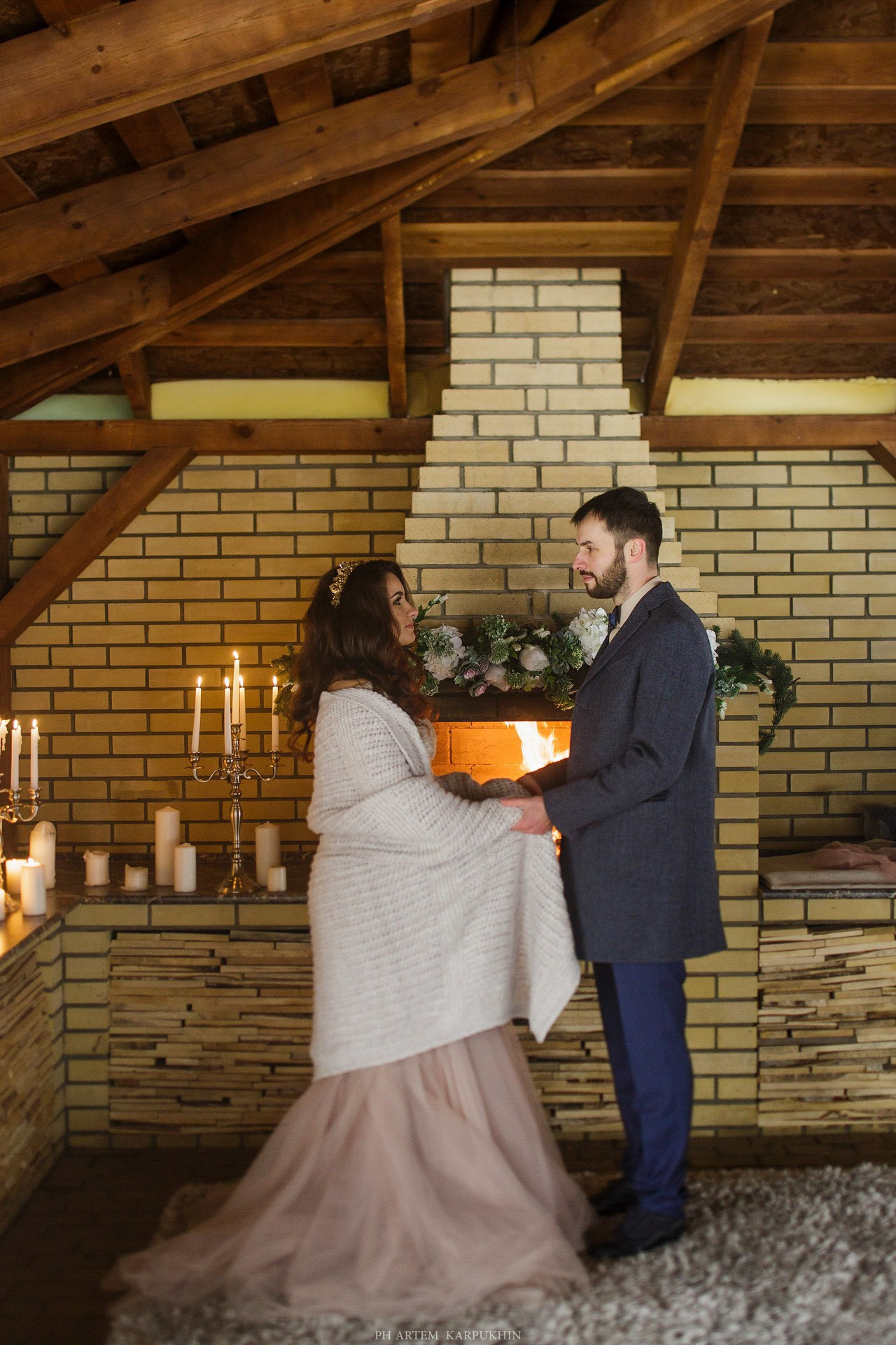 Артем и Алина. Свадебный день в Муроме зима 2018. Фотограф городских и семейных событий Артем Карпухин