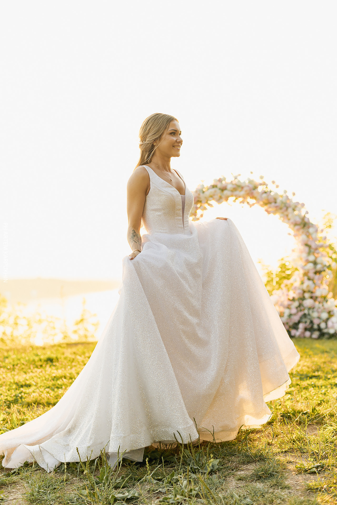 Свадебный день, фотограф в Арзамасе, Зименки парк. Фотограф городских и семейных событий Артем Карпухин