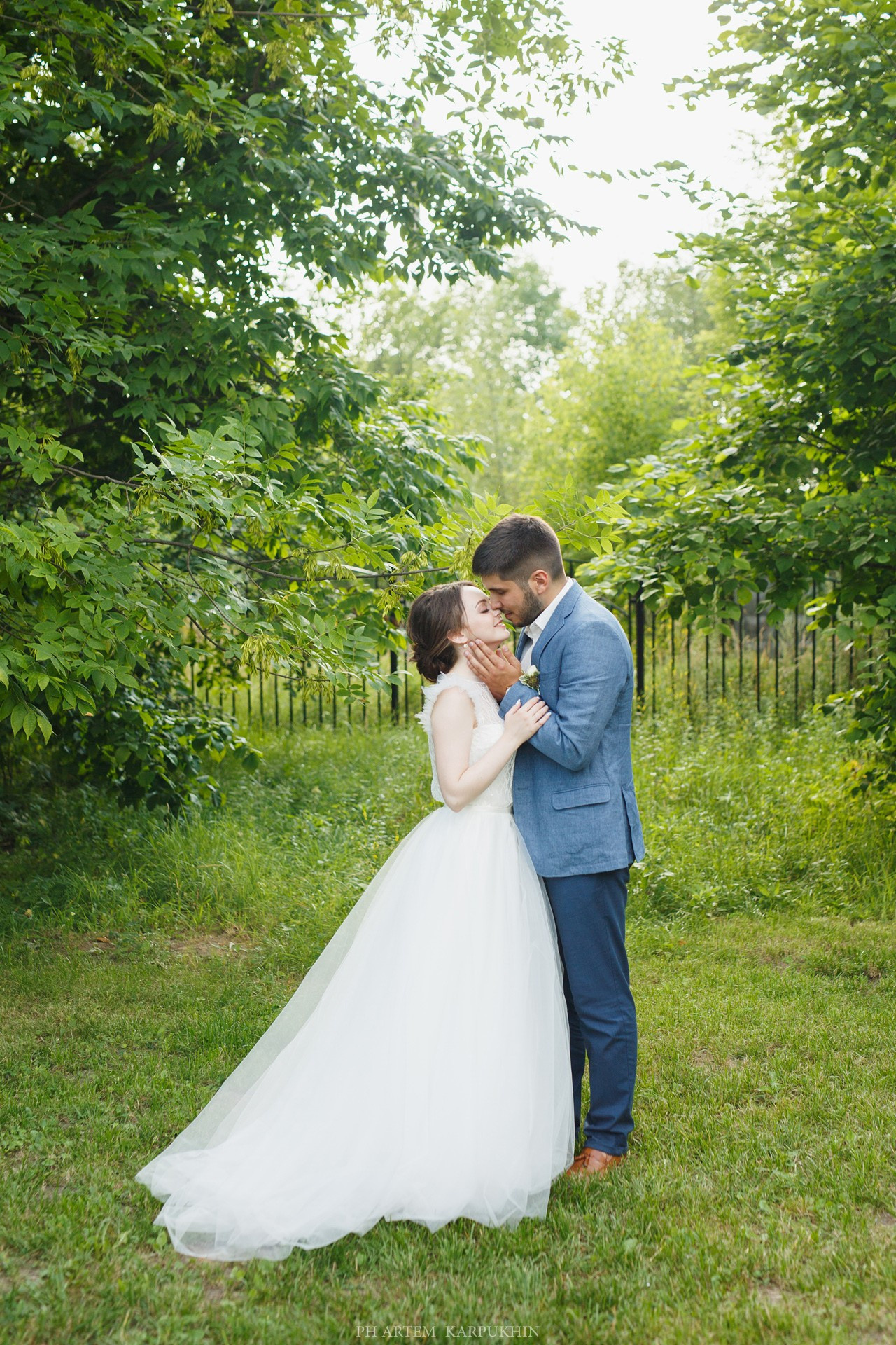 Даниил и Мария. Свадебный день. Август 2018. Фотограф городских и семейных событий Артем Карпухин