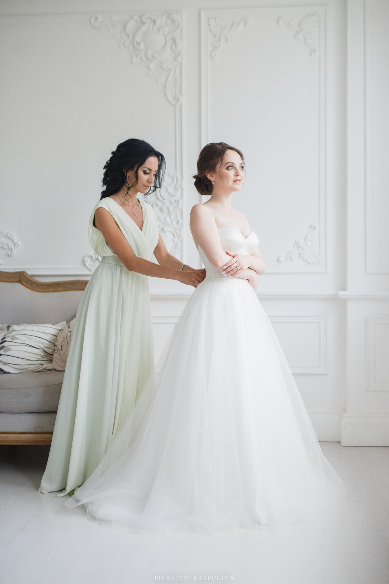 Даниил и Мария. Свадебный день. Август 2018. Фотограф городских и семейных событий Артем Карпухин