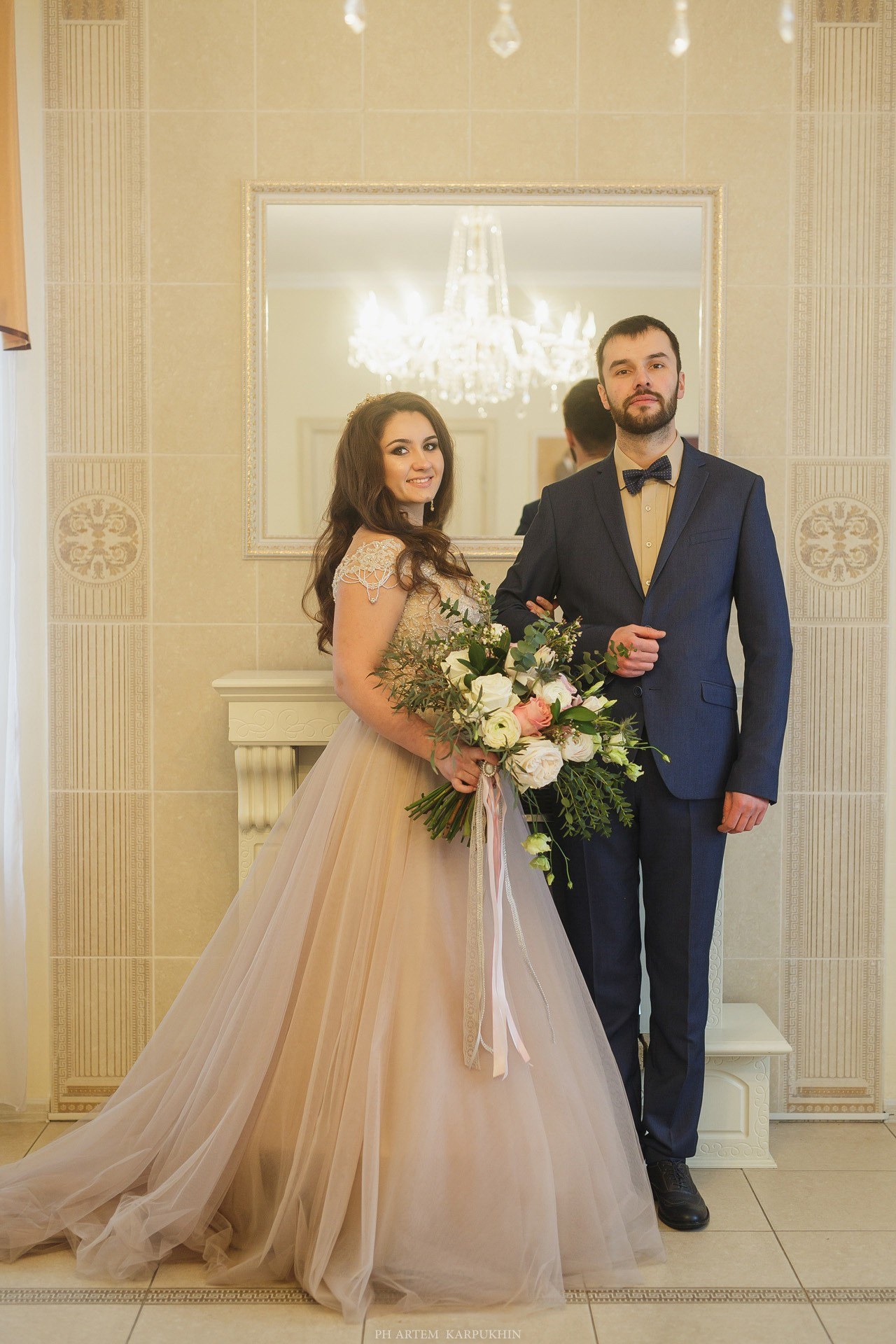 Артем и Алина. Свадебный день в Муроме зима 2018. Фотограф городских и семейных событий Артем Карпухин