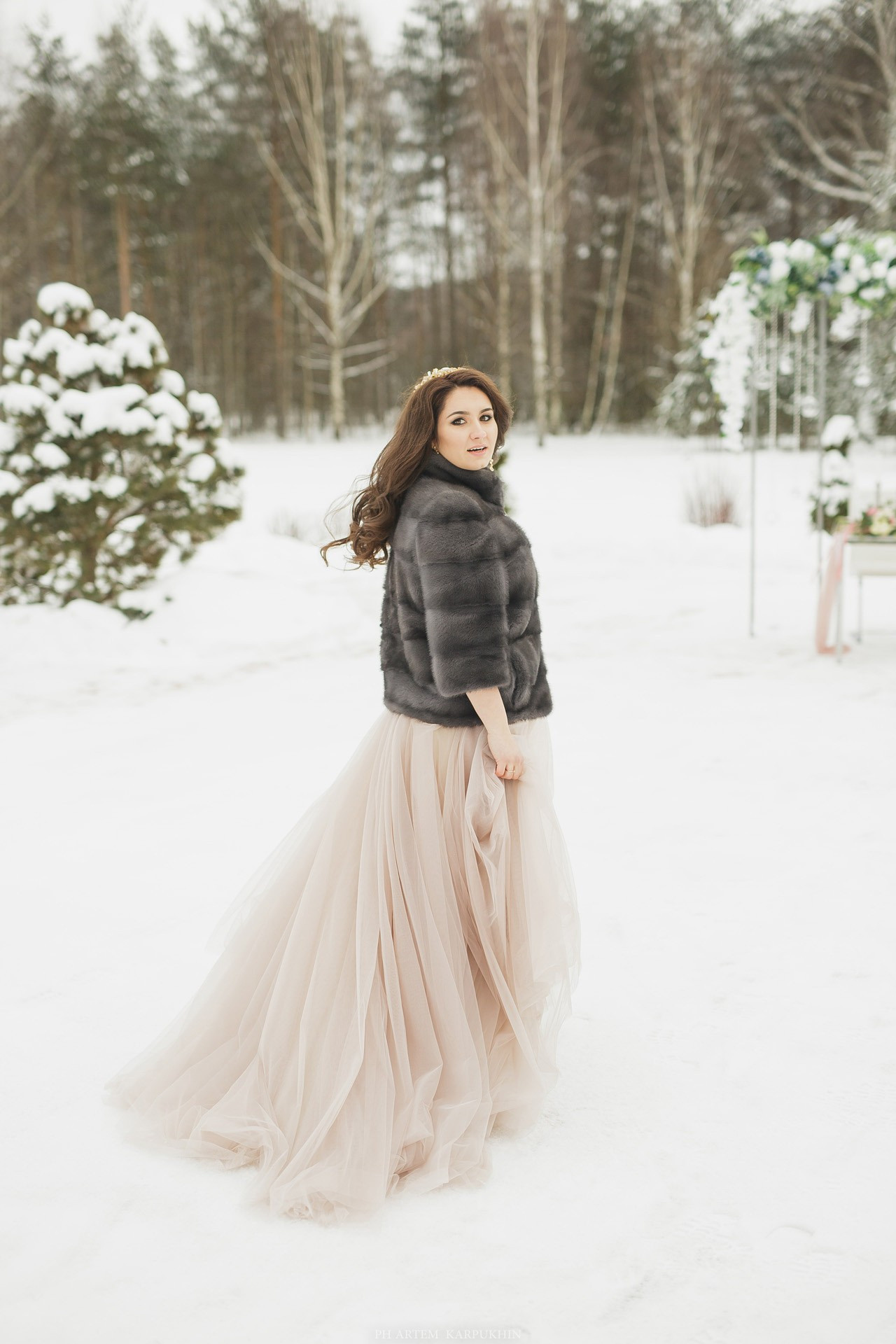 Артем и Алина. Свадебный день в Муроме зима 2018. Фотограф городских и семейных событий Артем Карпухин