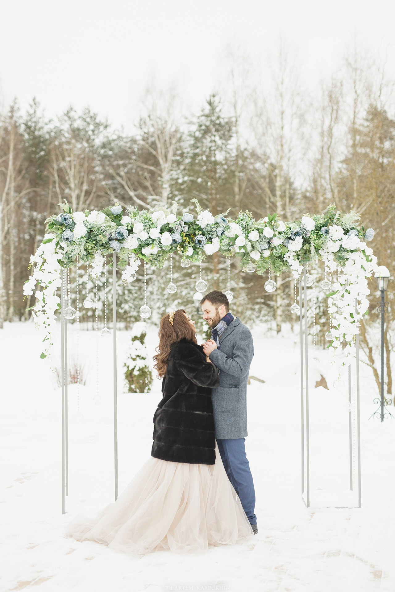 Артем и Алина. Свадебный день в Муроме зима 2018. Фотограф городских и семейных событий Артем Карпухин