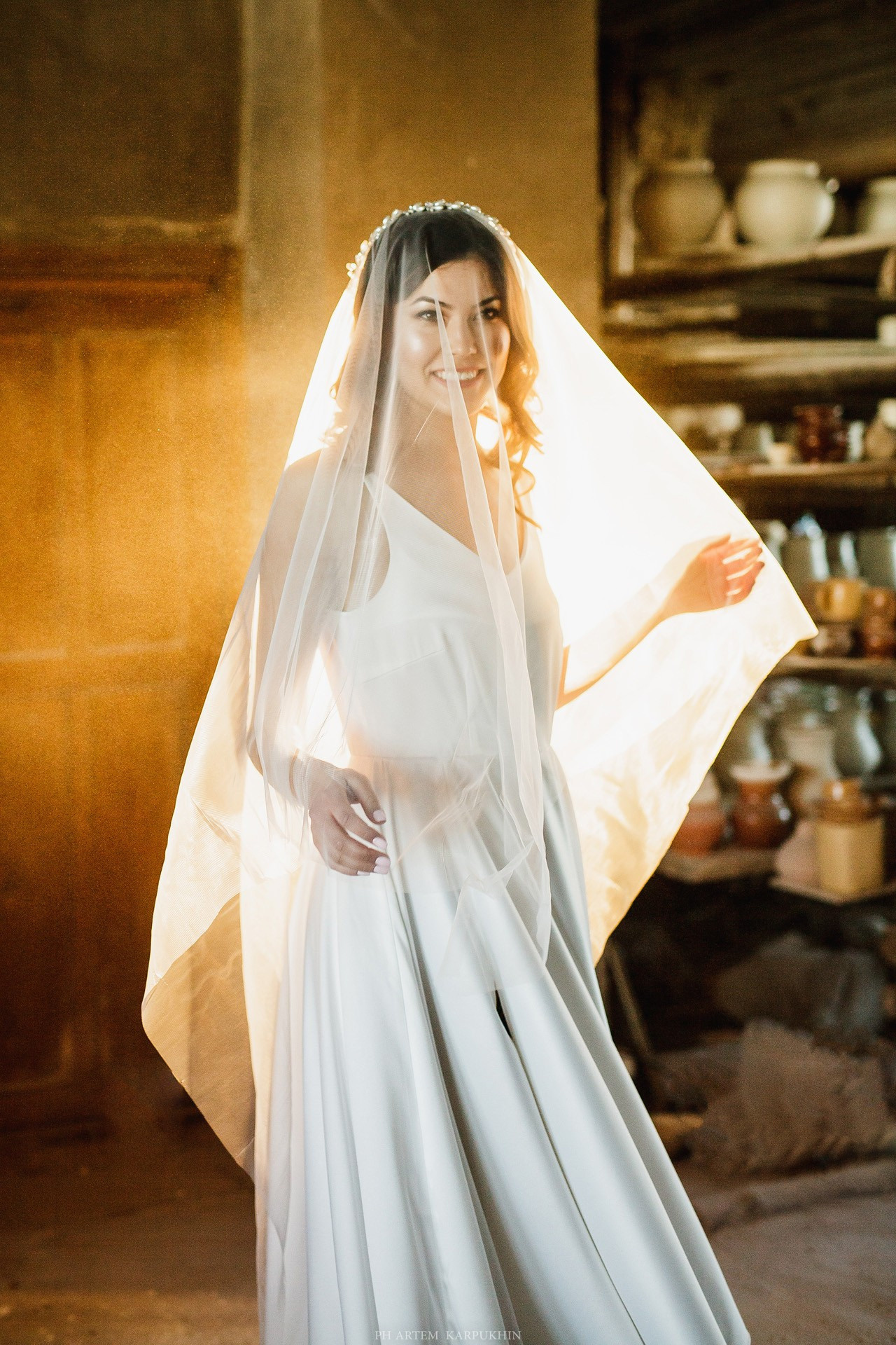 Творческий проект "Утро невесты в гончарной" март 2018. Фотограф городских и семейных событий Артем Карпухин