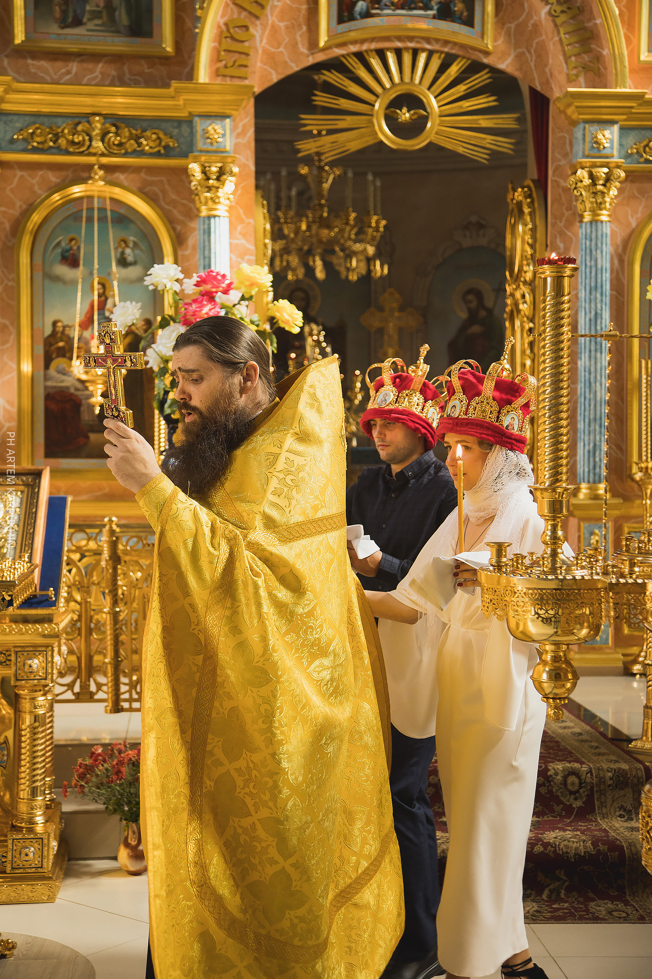 Венчание. Дмитрий и Екатерина. Фотограф городских и семейных событий Артем Карпухин