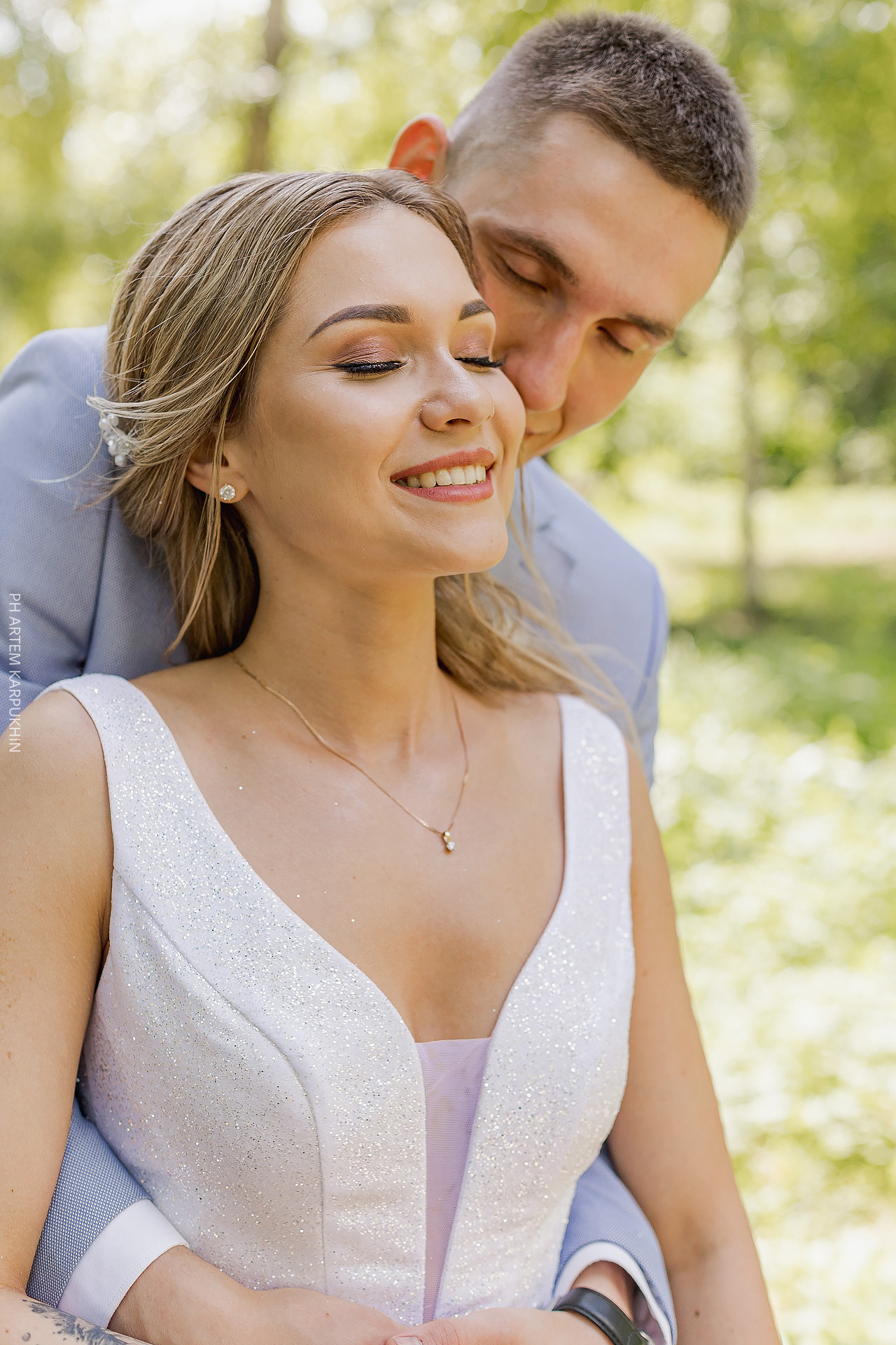 Свадебный день, фотограф в Арзамасе, Зименки парк. Фотограф городских и семейных событий Артем Карпухин