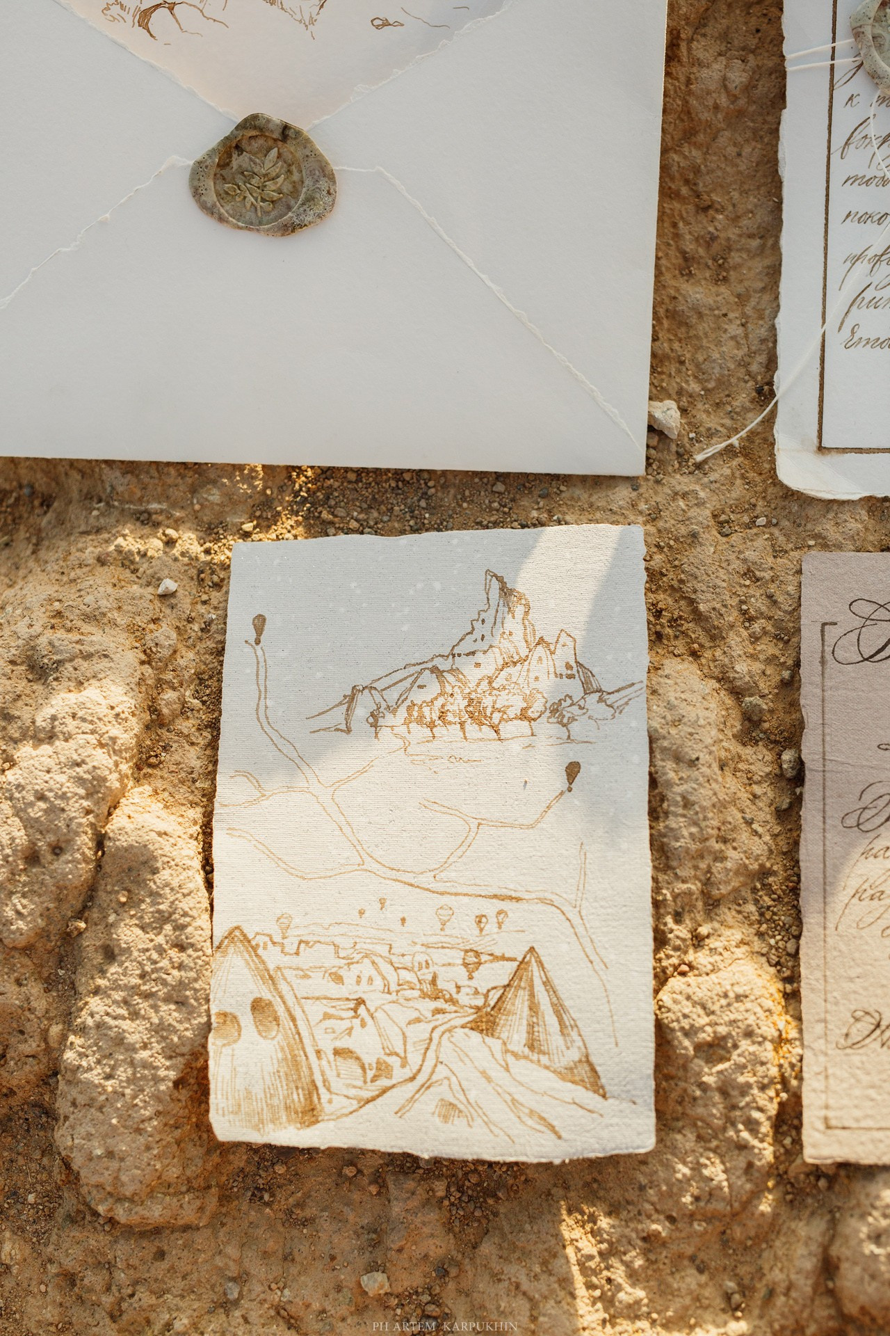 Каппадокия Турция. Свадебная фотосессия Саши и Кати. Фотограф городских и семейных событий Артем Карпухин