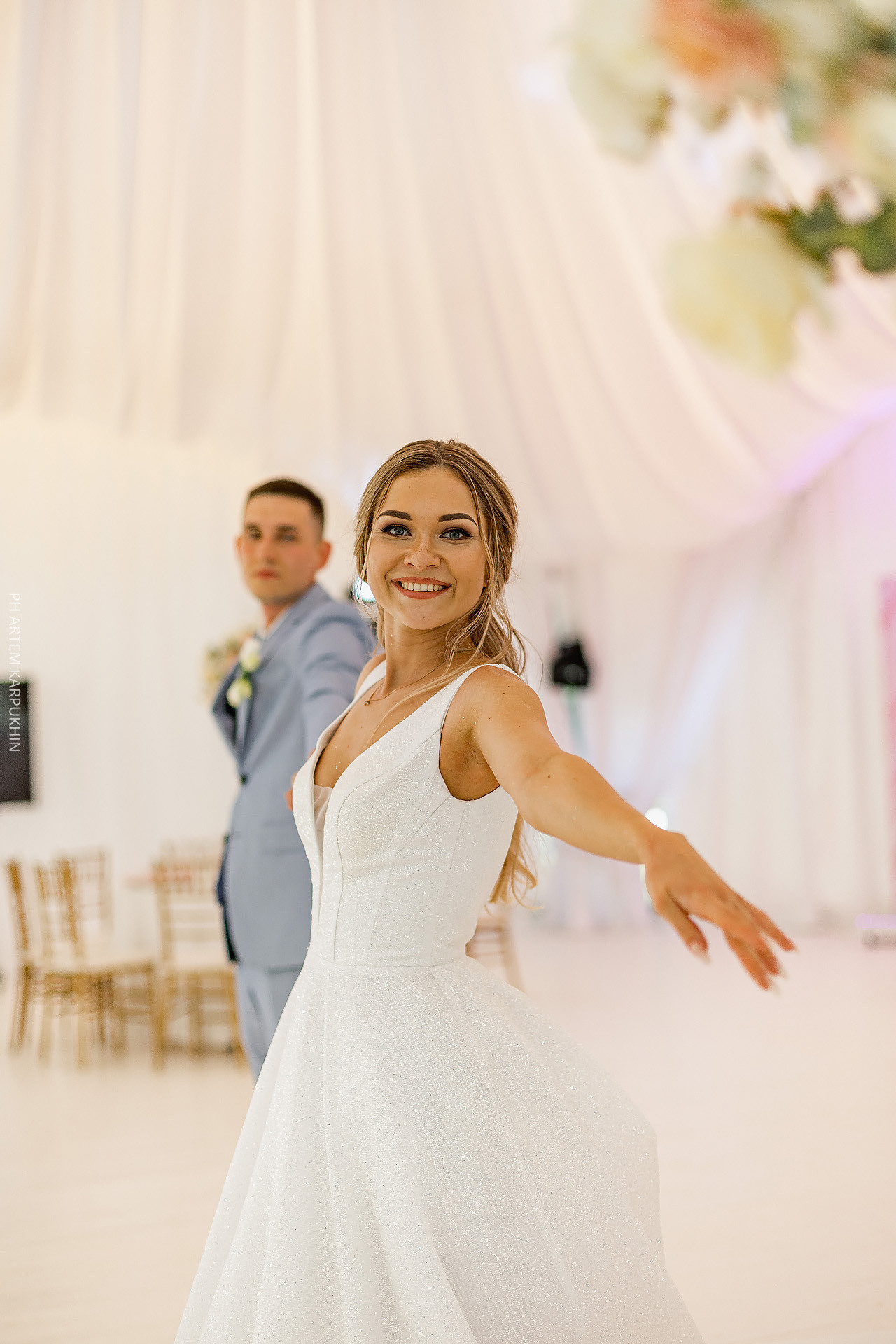 Свадебный день, фотограф в Арзамасе, Зименки парк. Фотограф городских и семейных событий Артем Карпухин