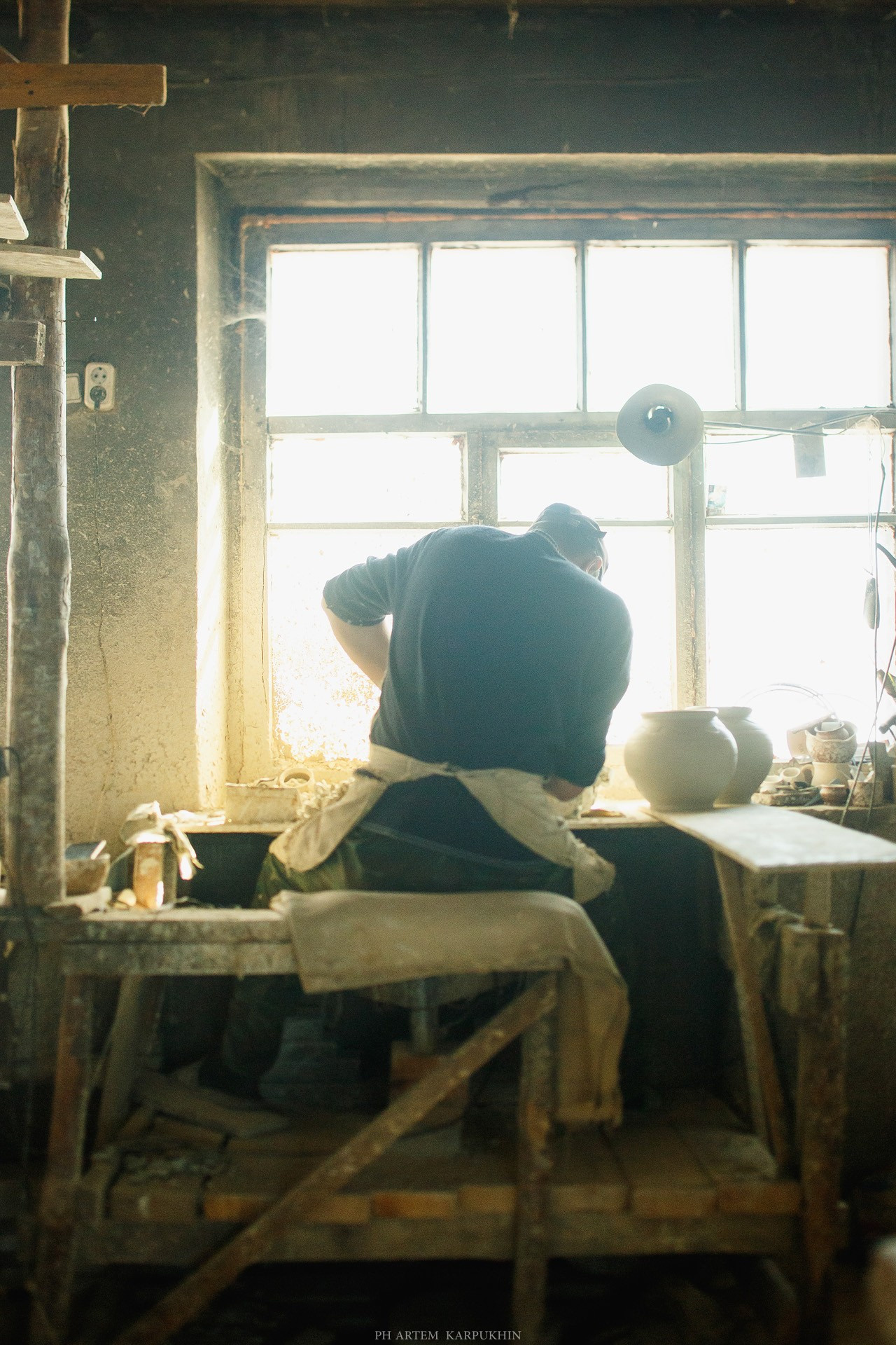 Творческий проект "Утро невесты в гончарной" март 2018. Фотограф городских и семейных событий Артем Карпухин