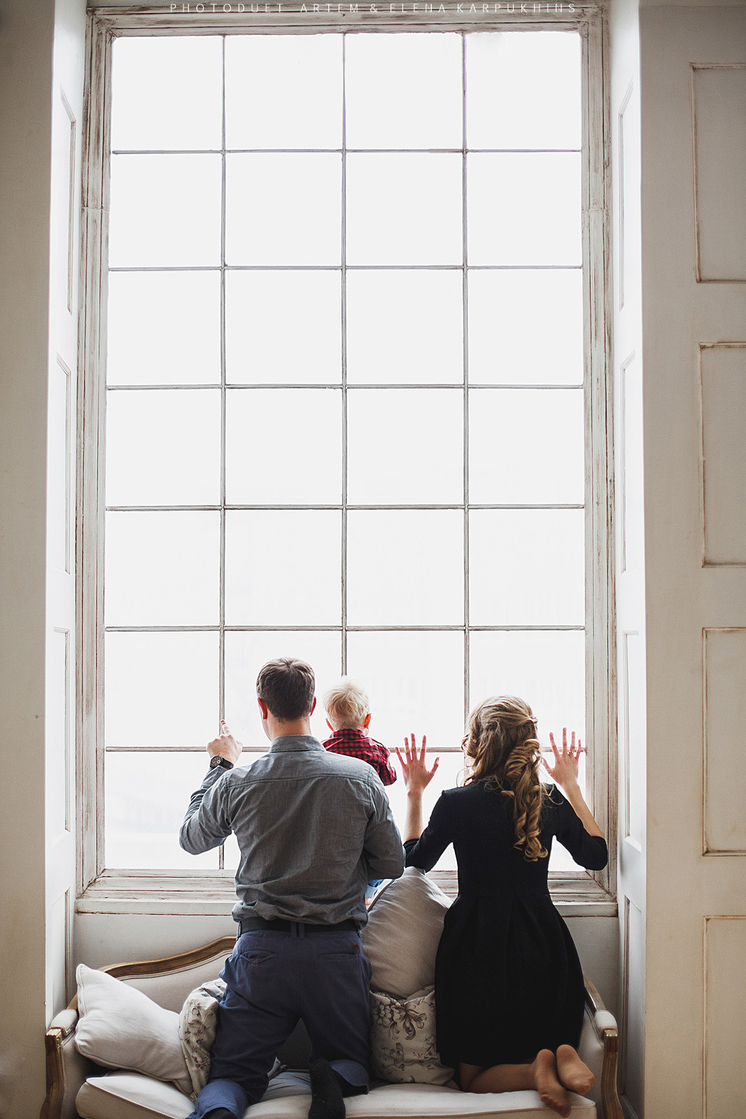 Семейная. Леша, Катя и Паша. Фотограф городских и семейных событий Артем Карпухин