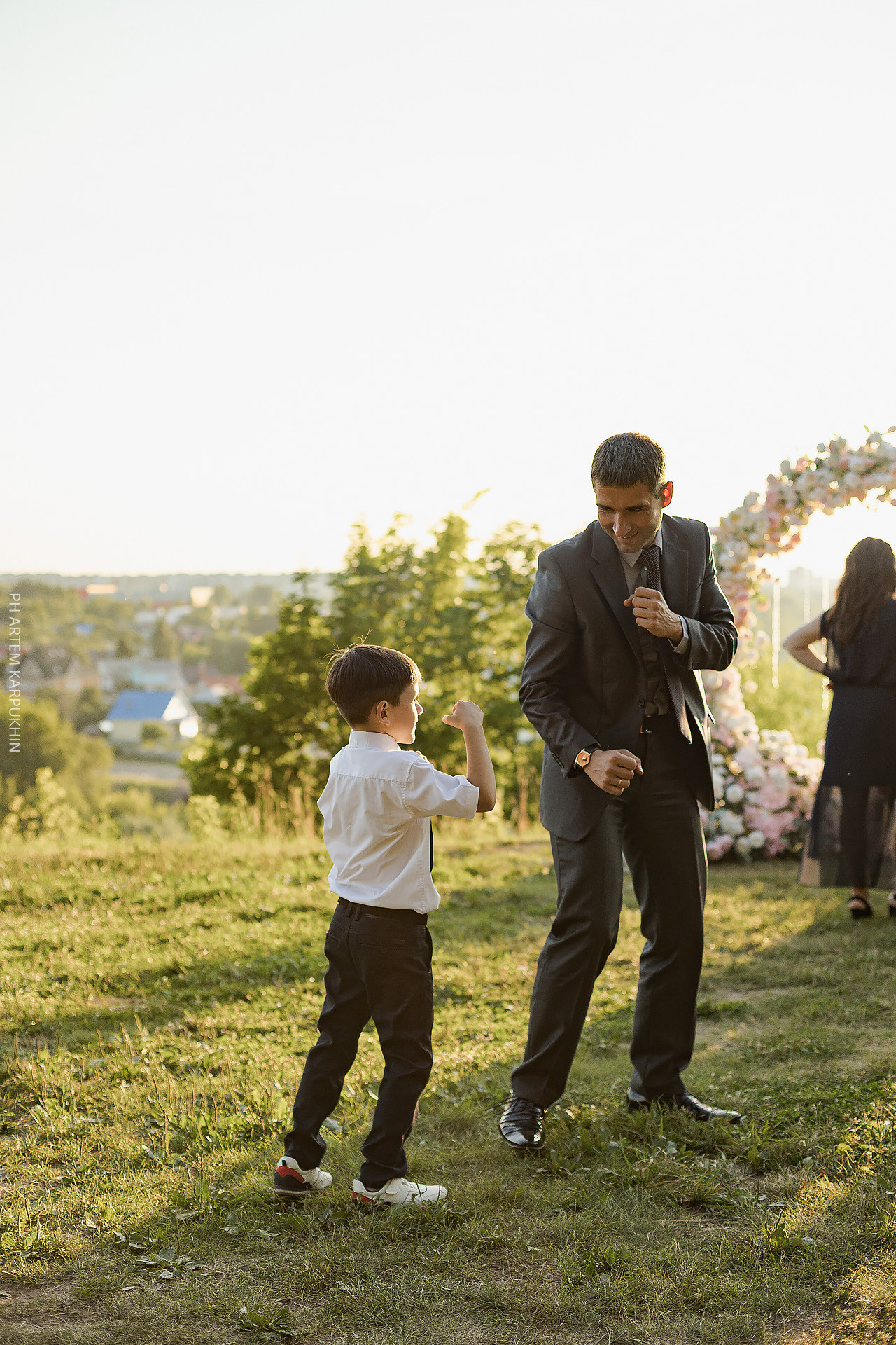 Свадебный день, фотограф в Арзамасе, Зименки парк. Фотограф городских и семейных событий Артем Карпухин