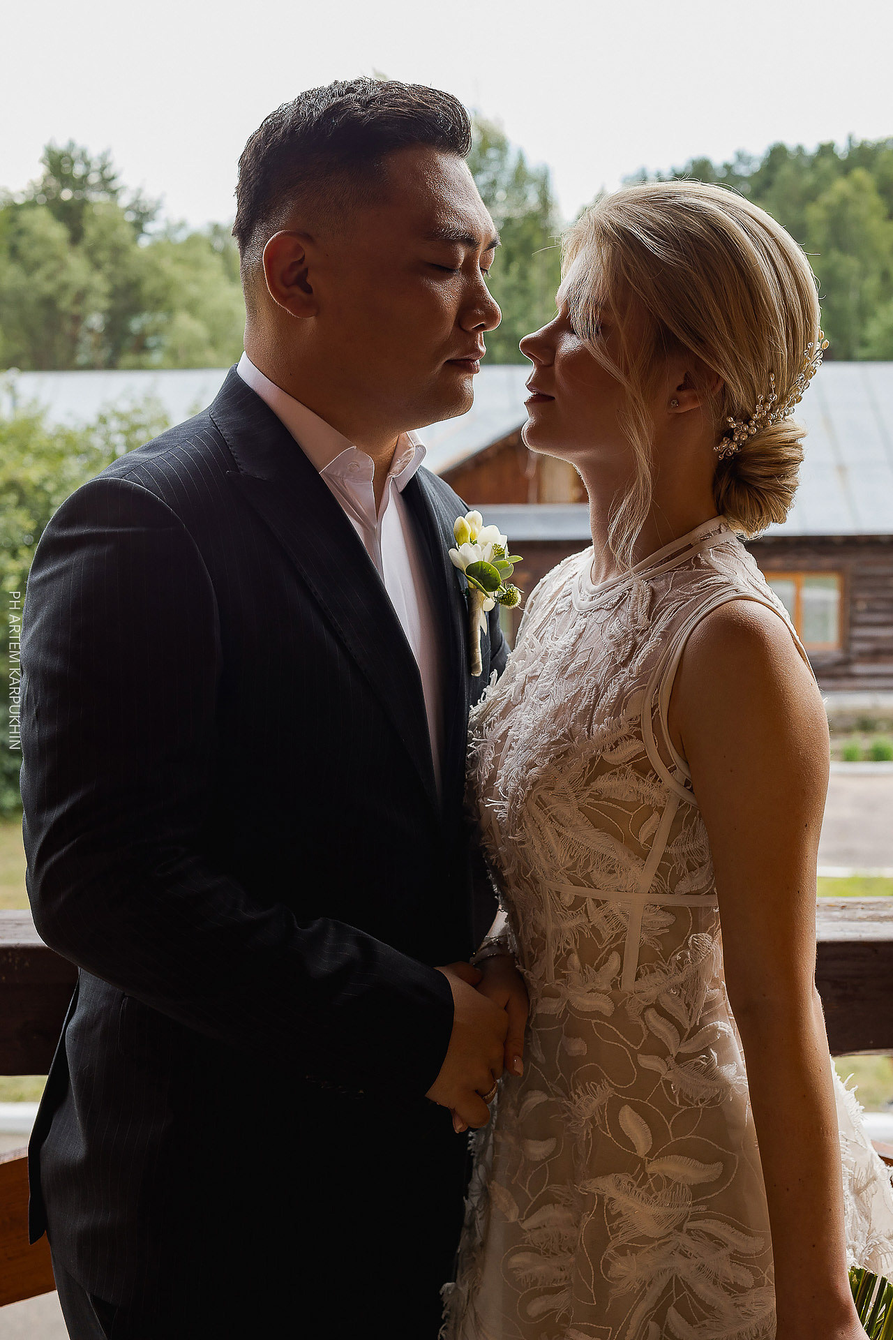 Свадебный день, фотограф в Выксе, база отдыха Металлург. Фотограф городских и семейных событий Артем Карпухин